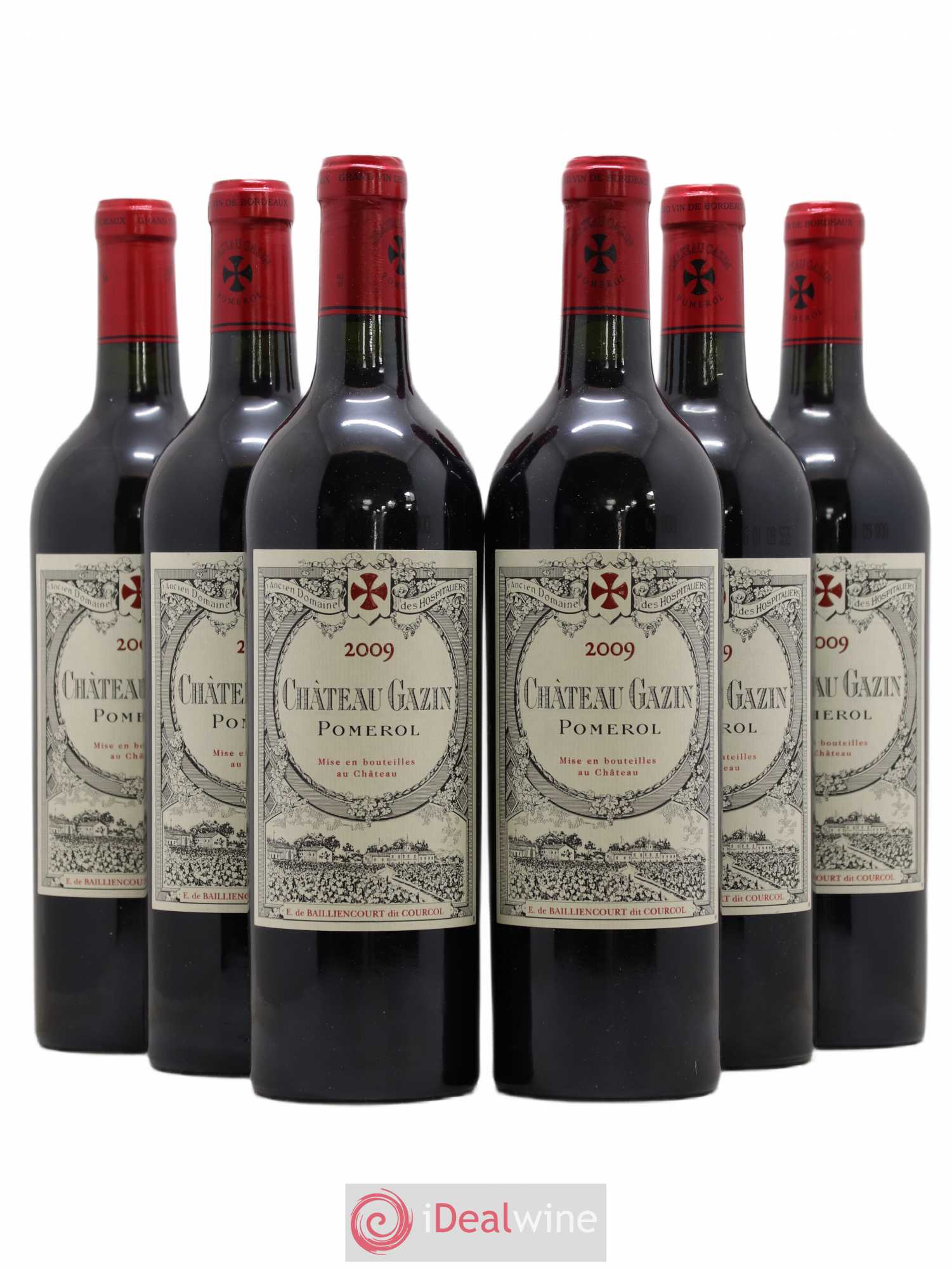 Château Gazin 2009 - Lot de 6 bouteilles - 0