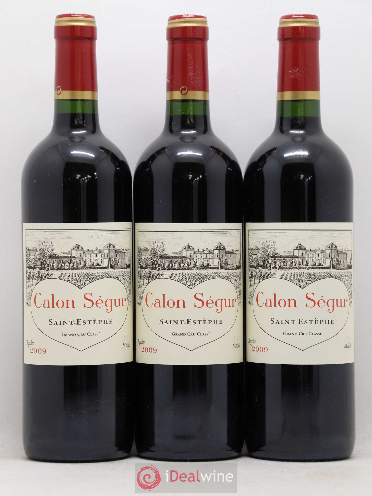 Château Calon Ségur 3ème Grand Cru Classé 2009 - Lot de 6 bouteilles - 1