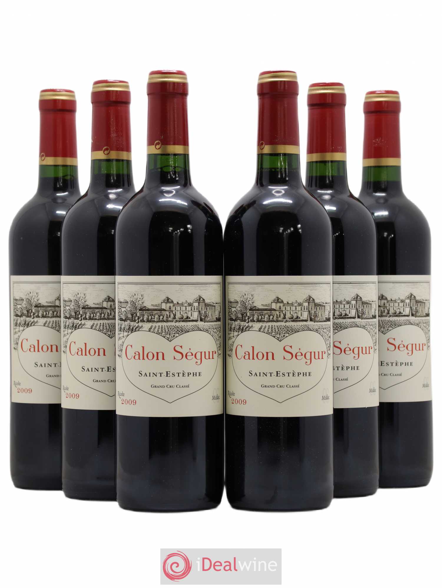 Château Calon Ségur 3ème Grand Cru Classé 2009 - Lot de 6 bouteilles - 0