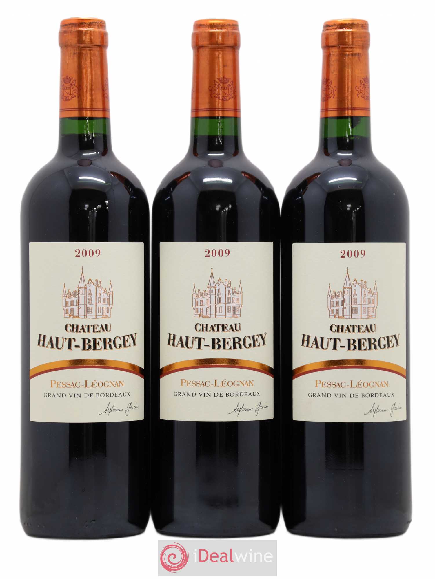 Château Haut-Bergey 2009 - Lot de 3 bouteilles - 0