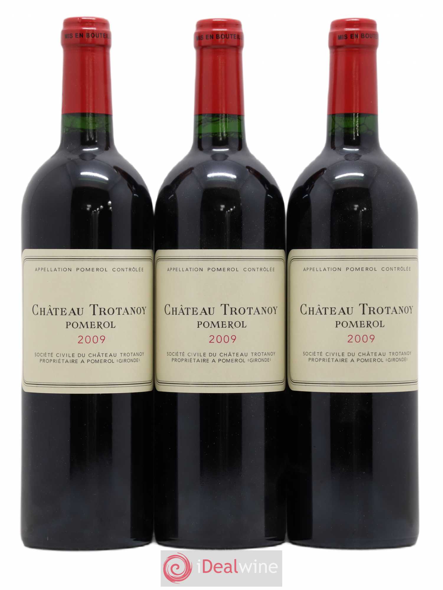 Château Trotanoy 2009 - Lot de 3 bouteilles - 0
