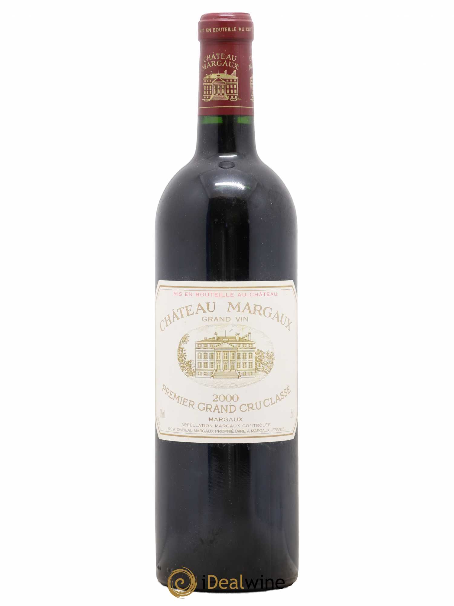 Château Margaux 1er Grand Cru Classé 2000 - Lot de 1 bouteille - 0