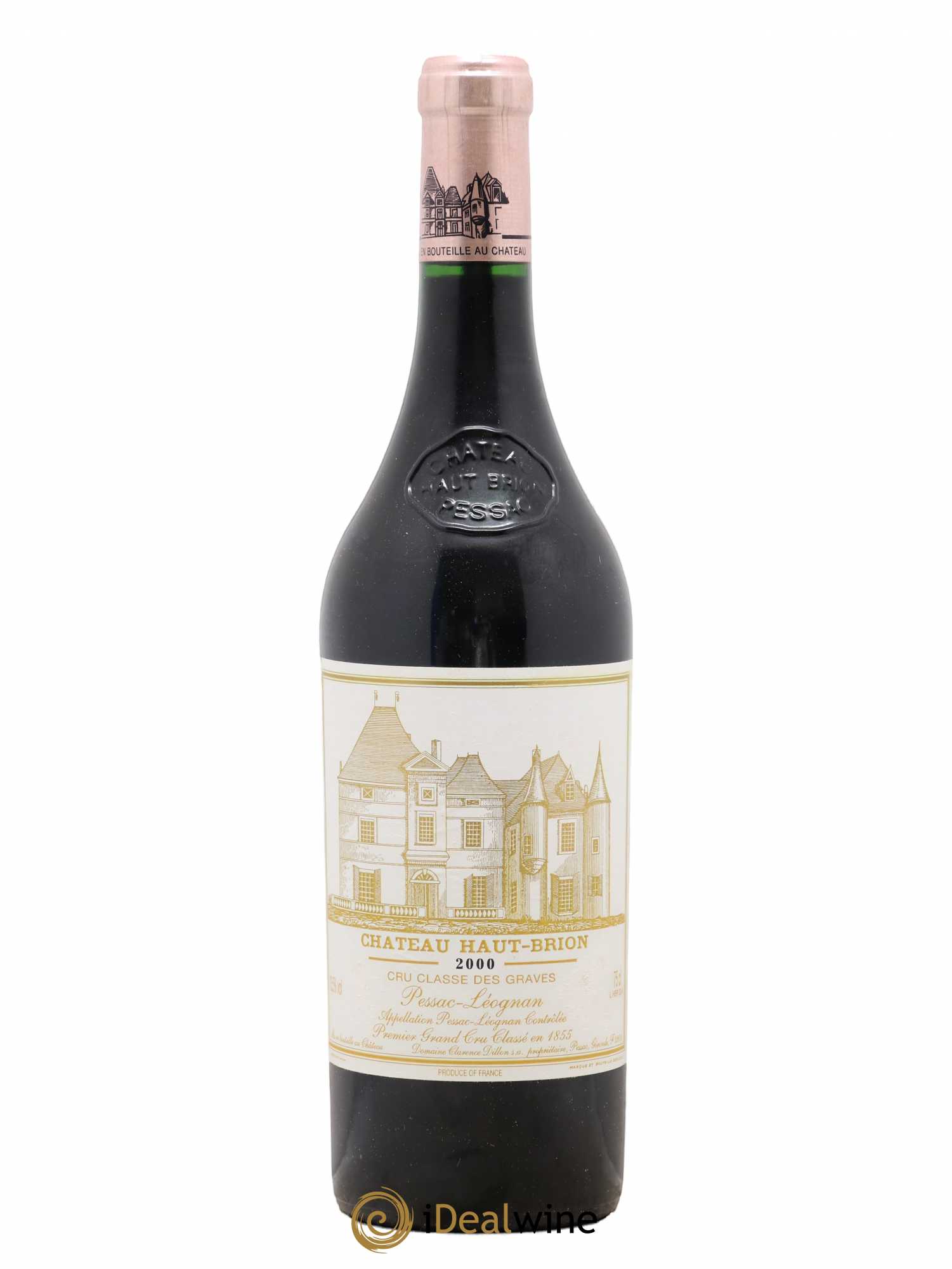 Château Haut Brion 1er Grand Cru Classé 2000 - Lot de 1 bouteille - 0