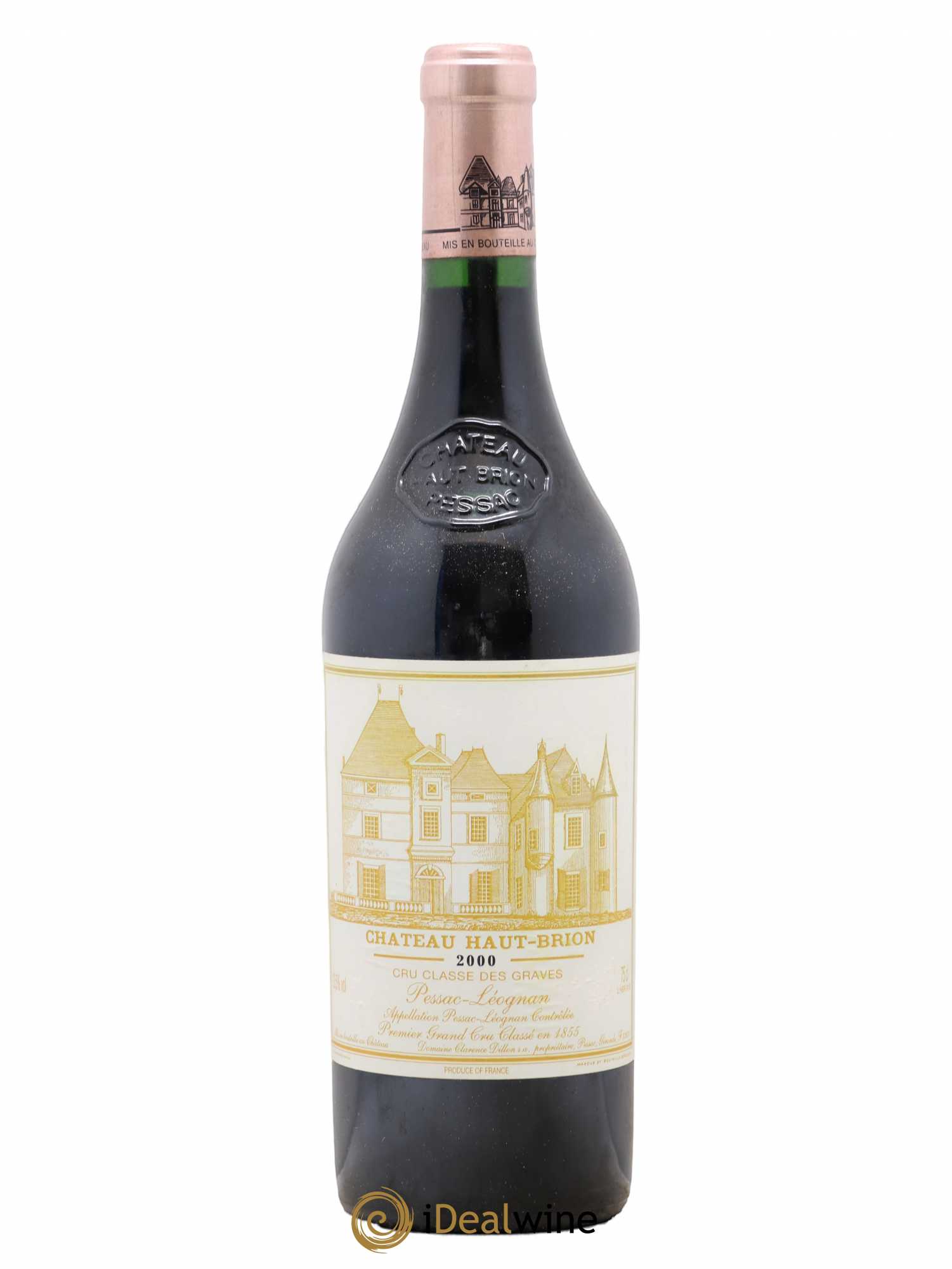 Château Haut Brion 1er Grand Cru Classé 2000 - Lot de 1 bouteille - 0