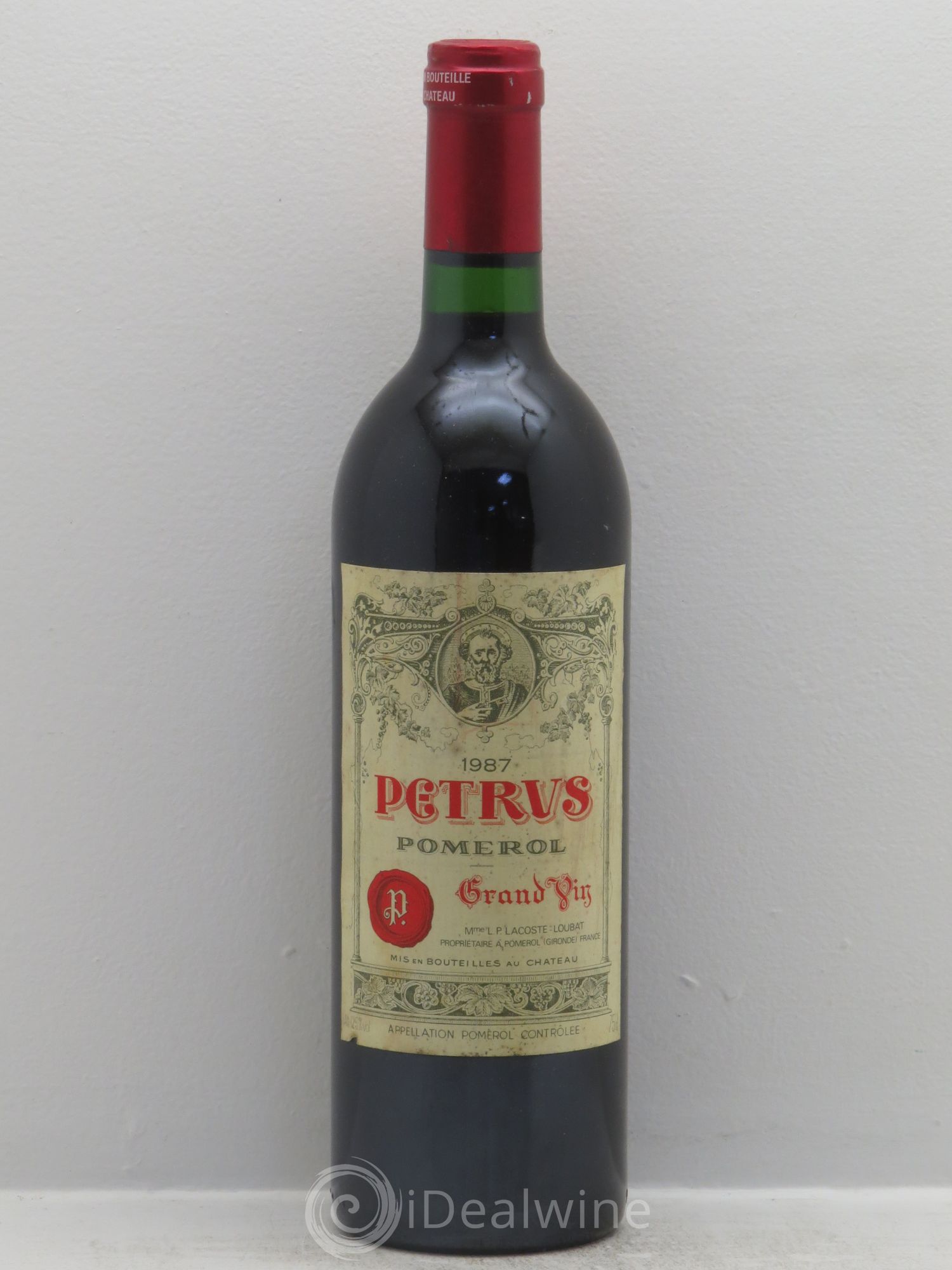 Petrus 1987 - Lot de 1 bouteille - 0