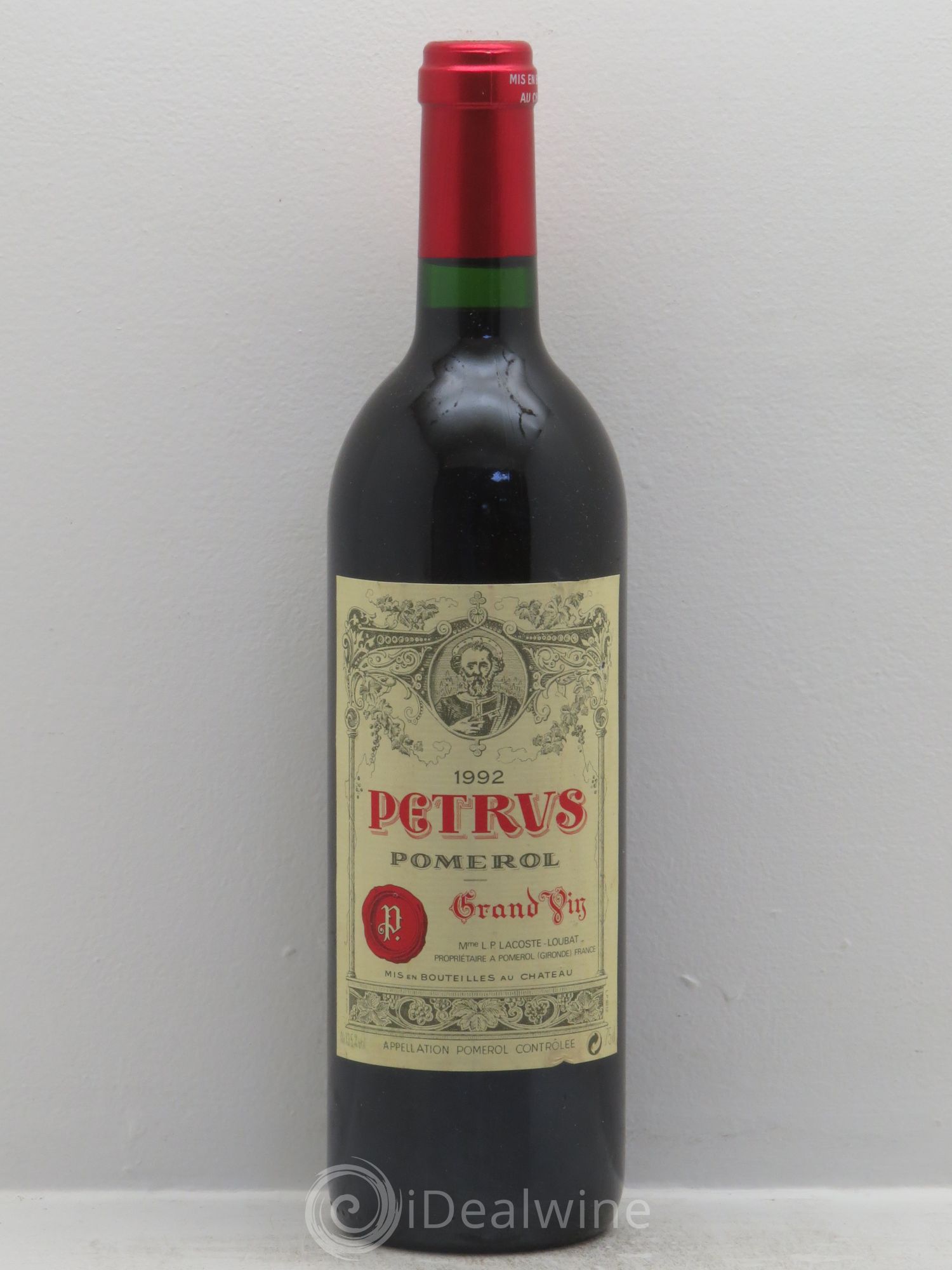 Petrus 1992 - Lot de 1 bouteille - 0