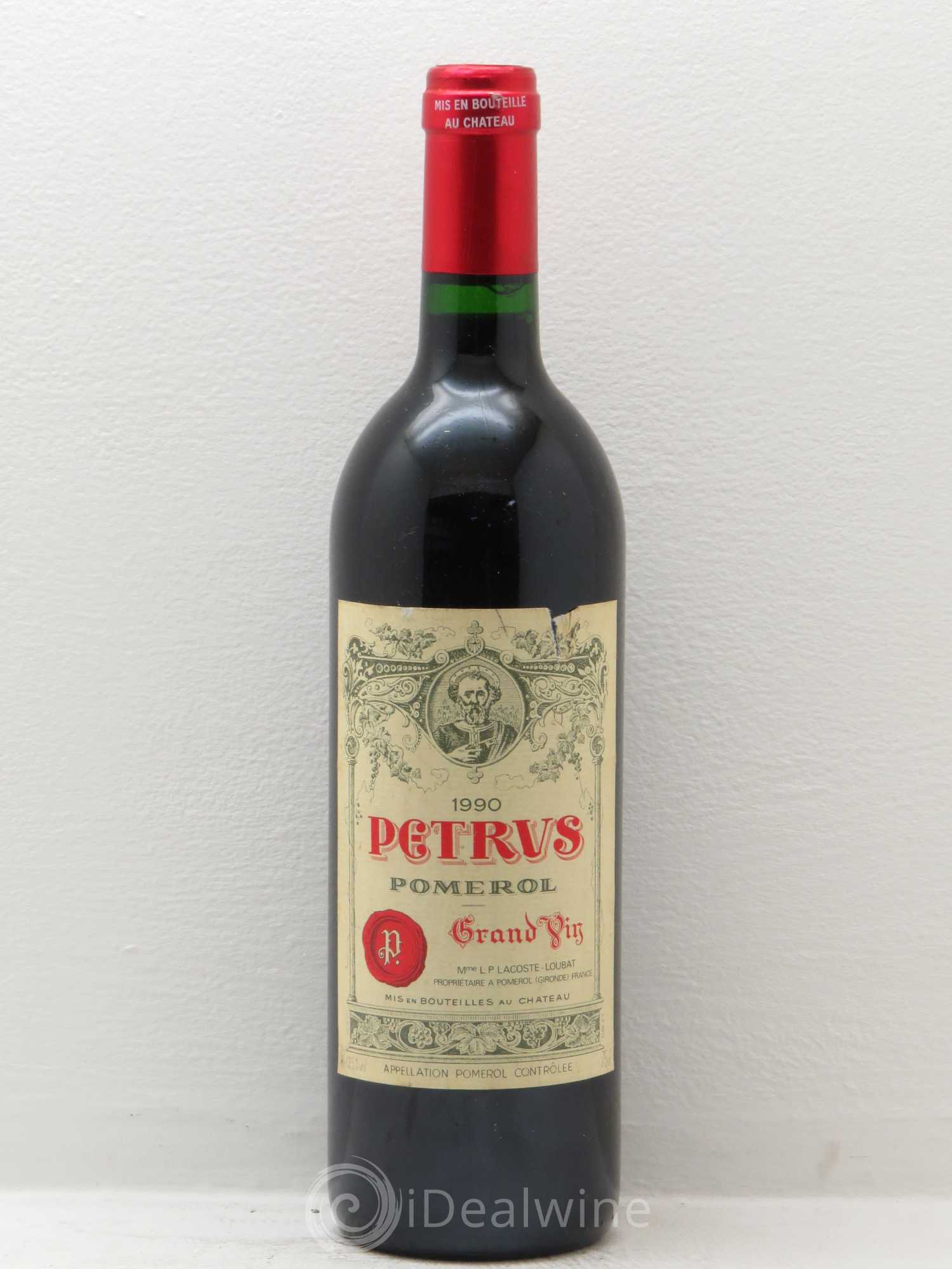 Petrus 1990 - Lot de 1 bouteille - 0
