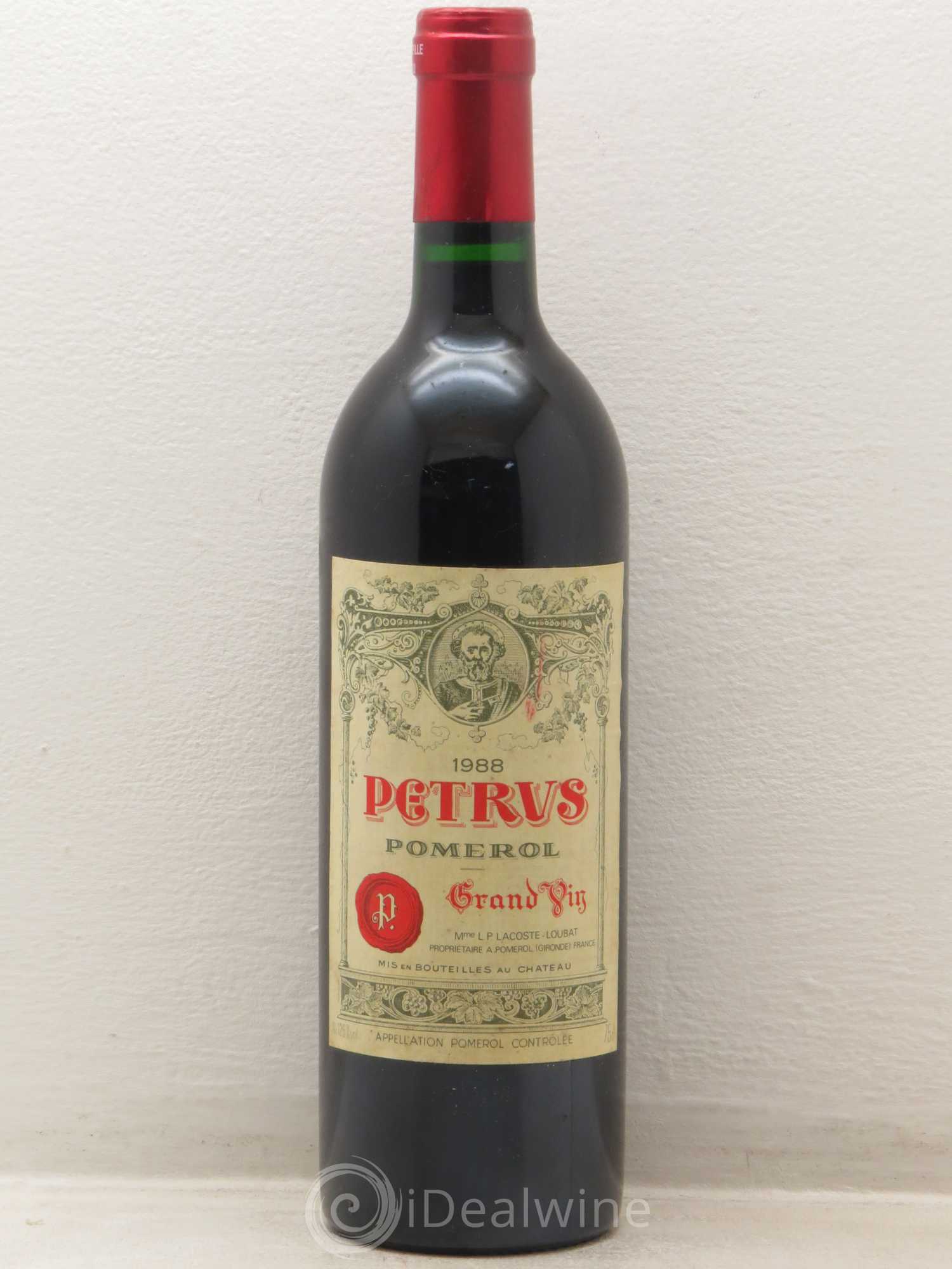 Petrus 1988 - Lot de 1 bouteille - 0
