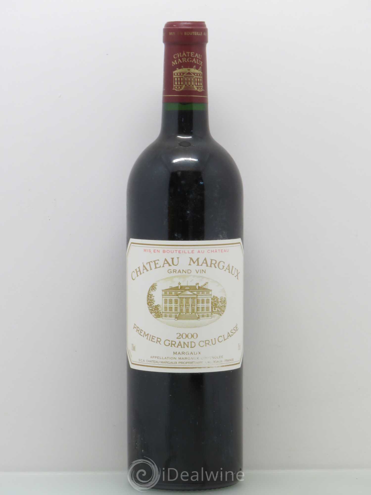 Château Margaux 1er Grand Cru Classé 2000 - Lot de 1 bouteille - 0