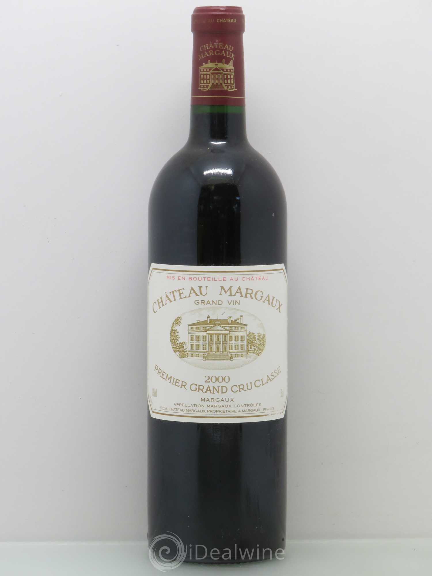 Château Margaux 1er Grand Cru Classé 2000 - Lot de 1 bouteille - 0