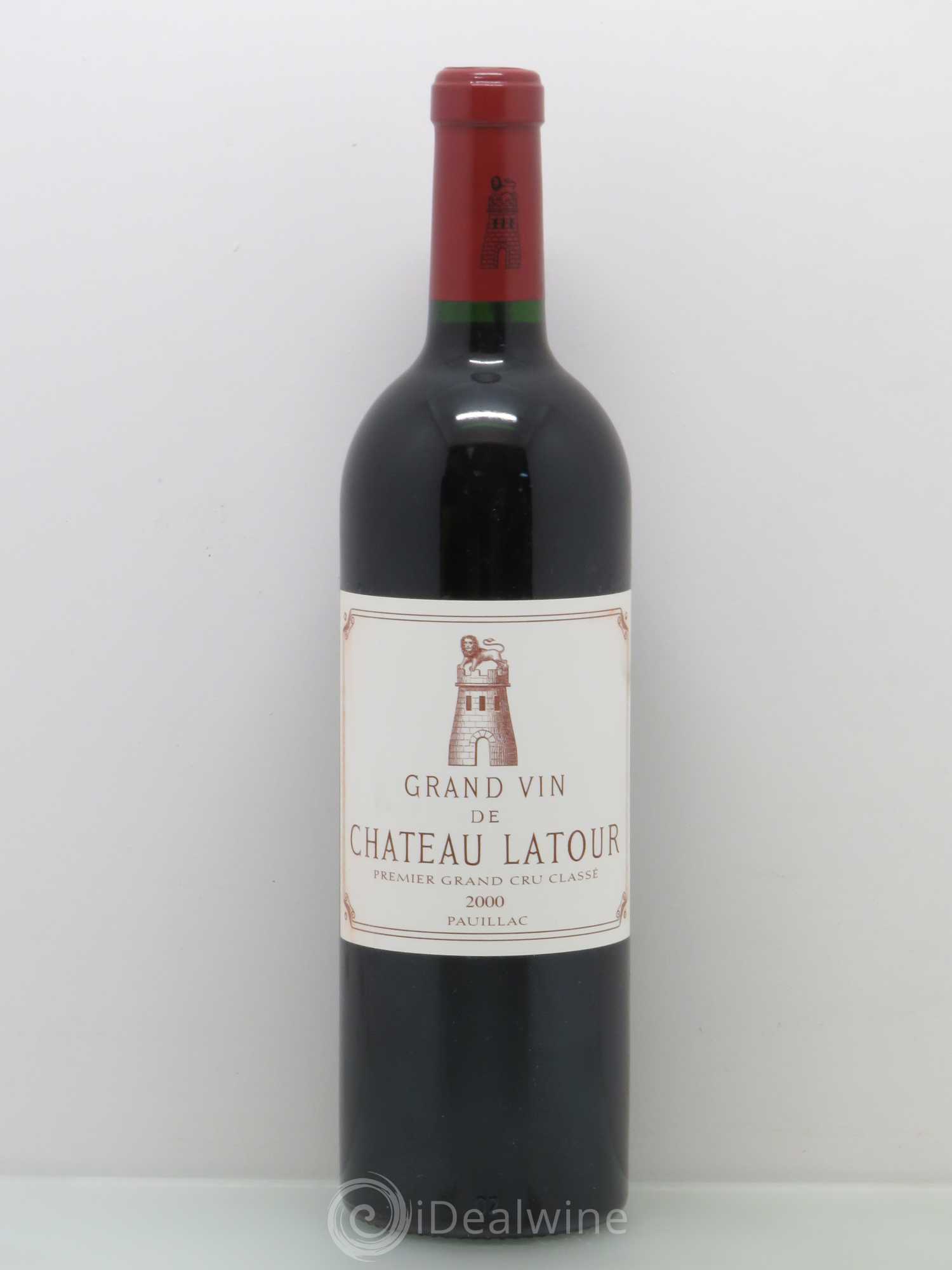 Château Latour 1er Grand Cru Classé 2000 - Lot de 1 bouteille - 0