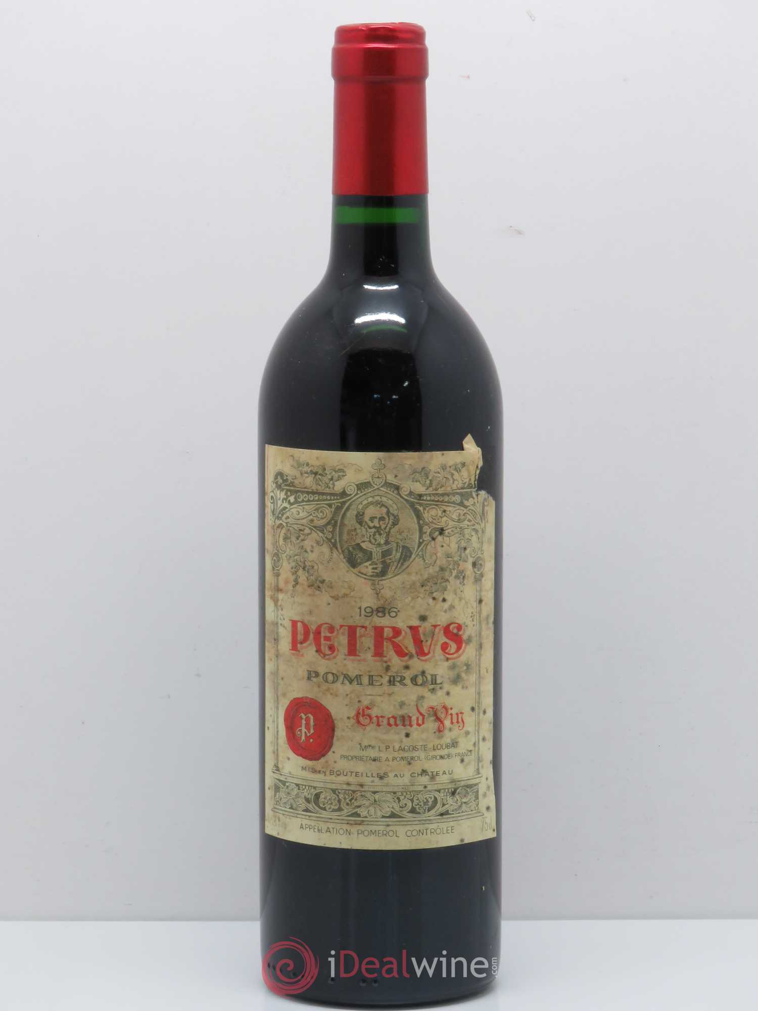 Petrus 1986 - Lot de 1 bouteille - 0