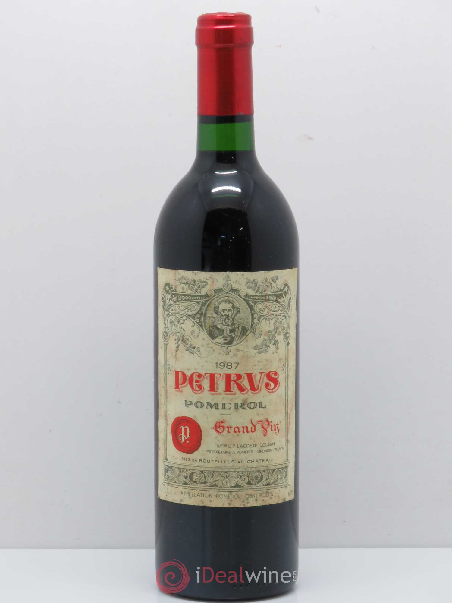Petrus 1987 - Lot de 1 bouteille - 0