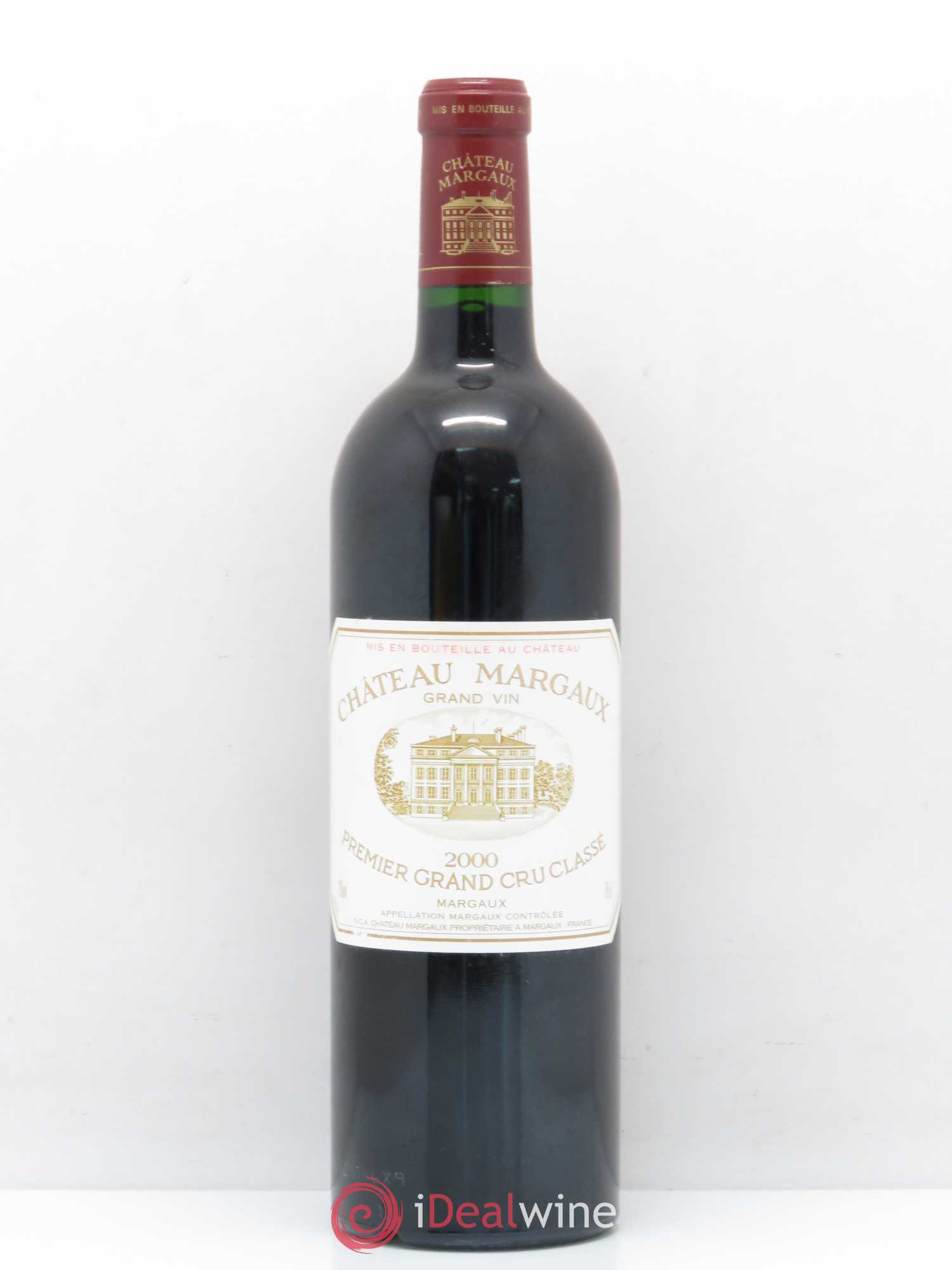 Château Margaux 1er Grand Cru Classé 2000 - Lot de 1 bouteille - 0
