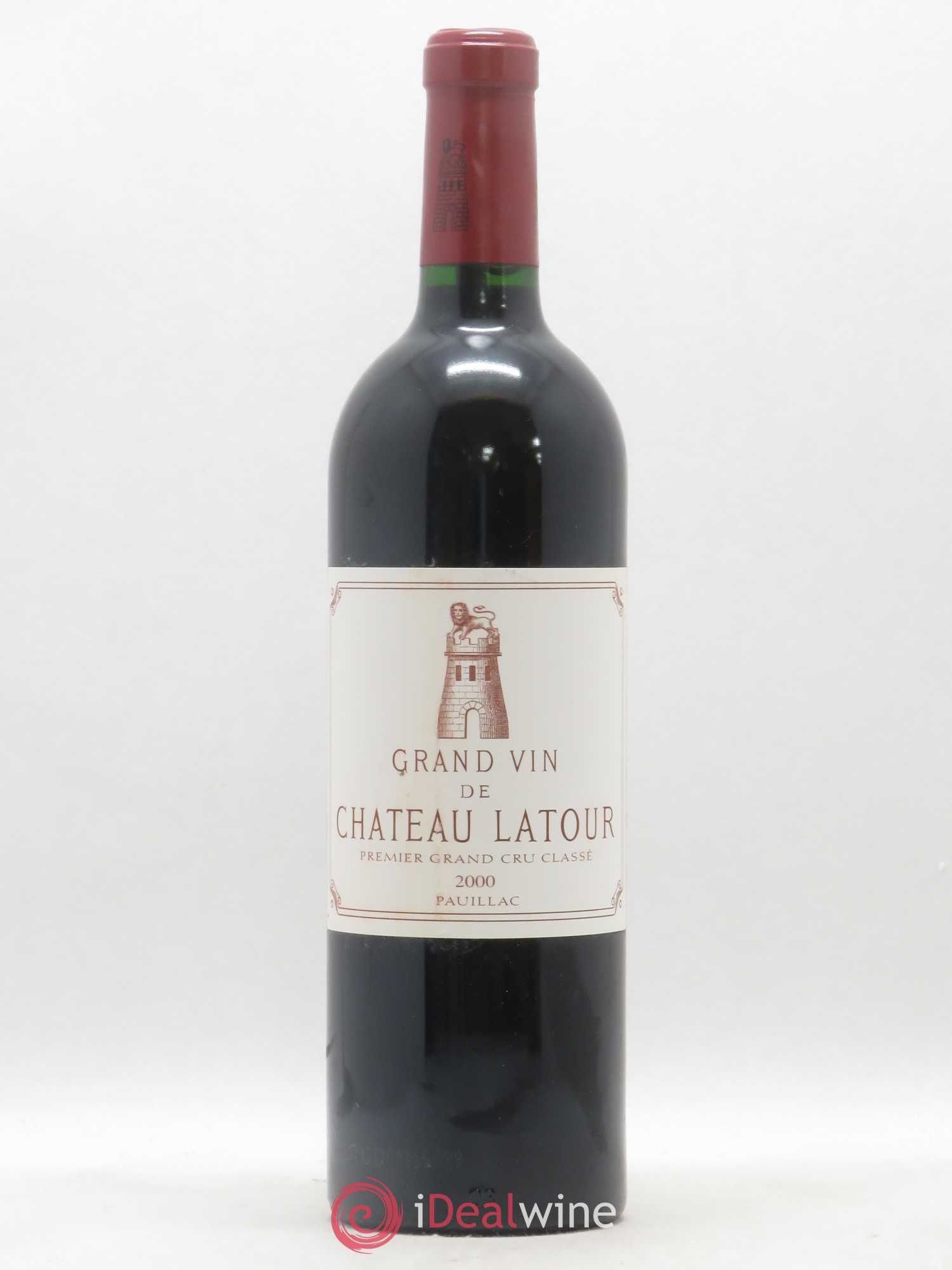 Château Latour 1er Grand Cru Classé 2000 - Lot de 1 bouteille - 0