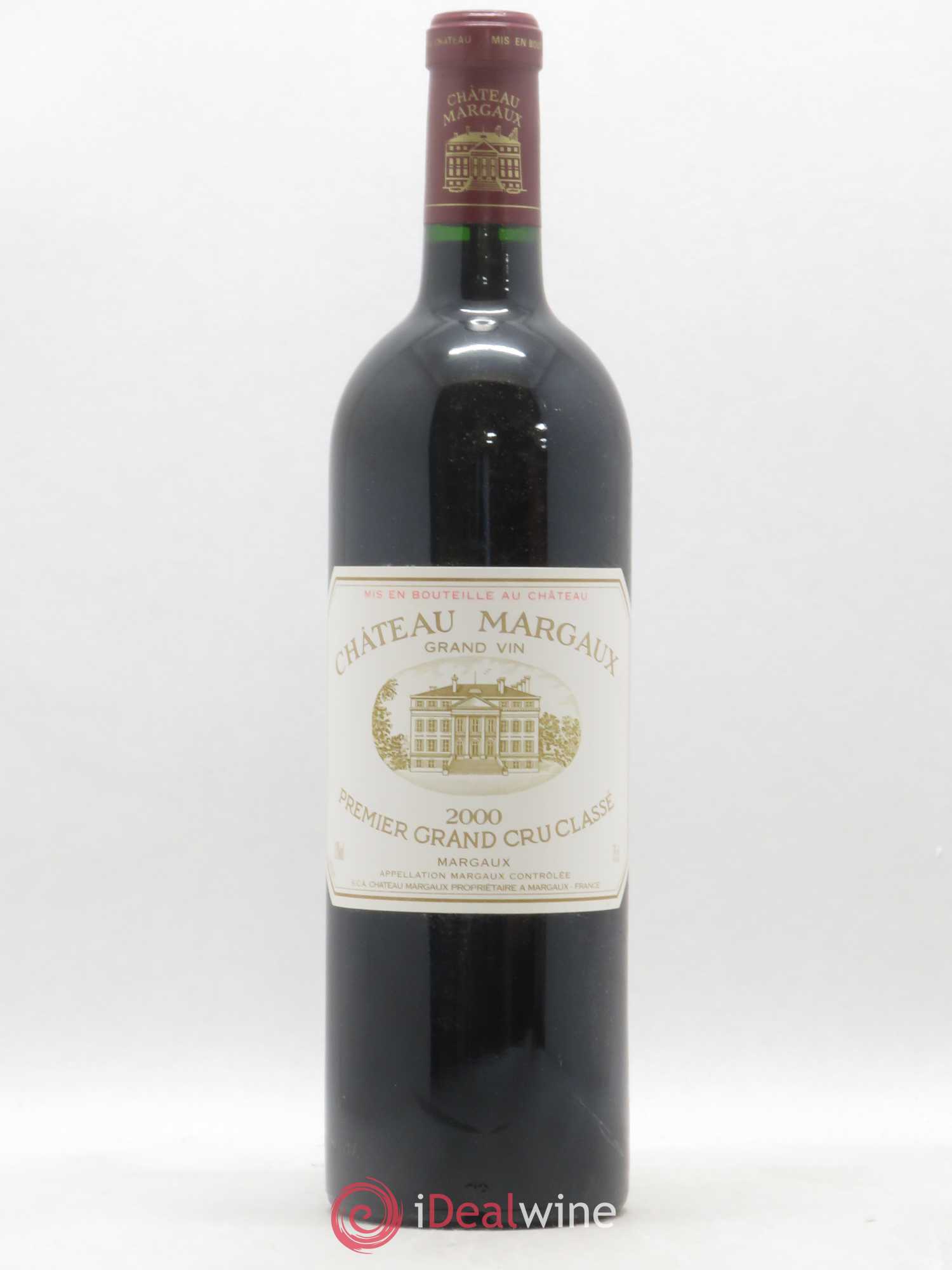 Château Margaux 1er Grand Cru Classé 2000 - Lot de 1 bouteille - 0