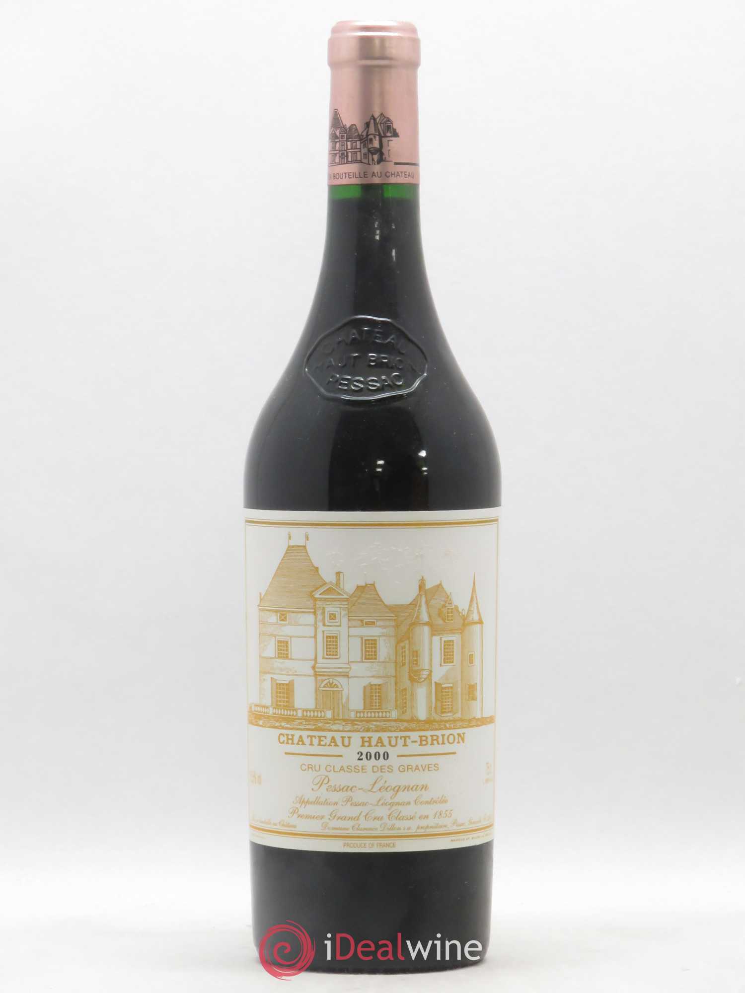 Château Haut Brion 1er Grand Cru Classé 2000 - Lot de 1 bouteille - 0