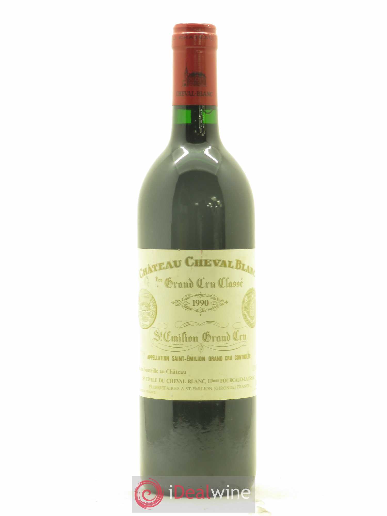 Château Cheval Blanc 1er Grand Cru Classé A 1990 - Lot de 1 bouteille - 0