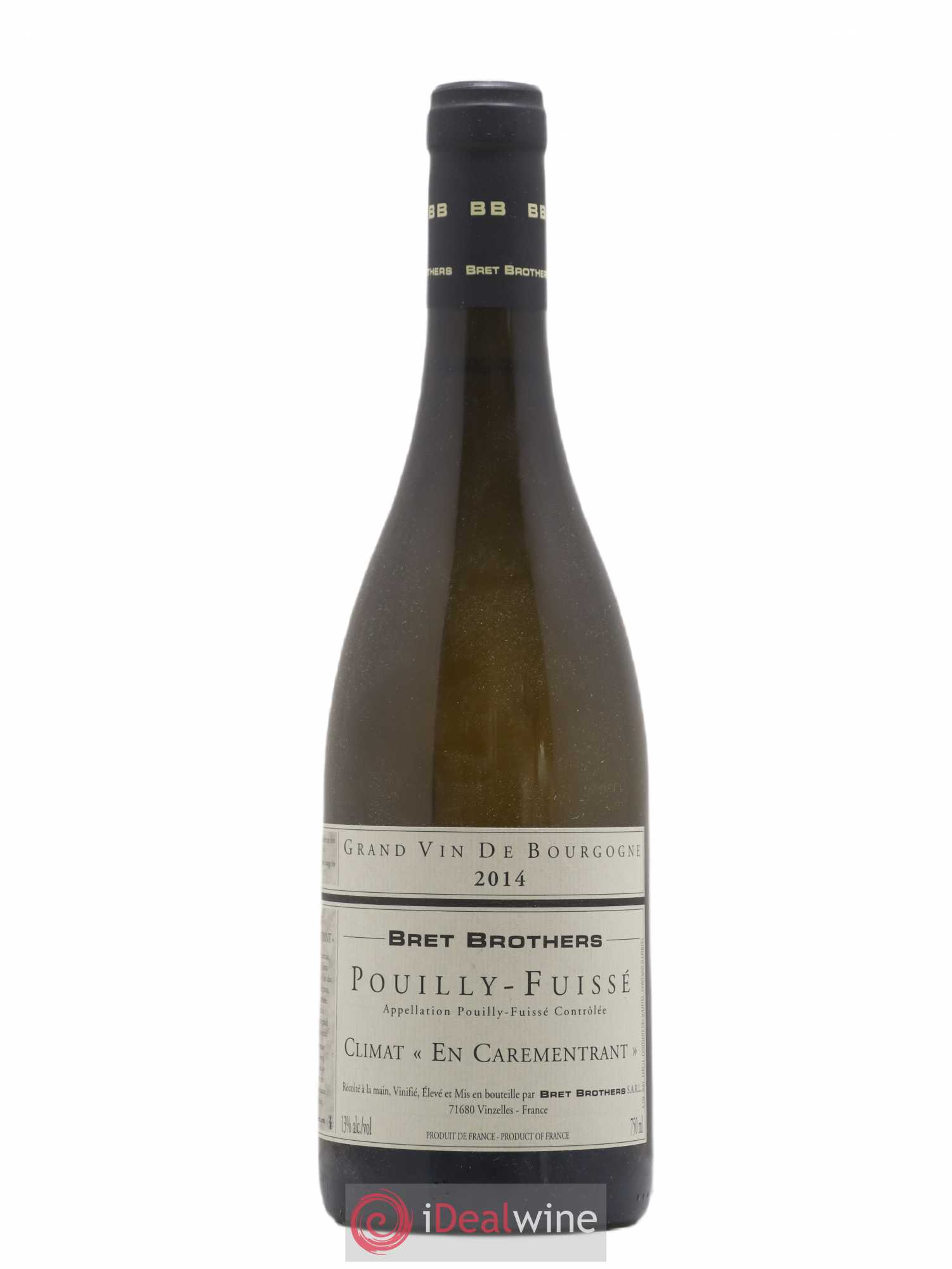 Pouilly-Fuissé En Carementrant Bret Brothers 2014 - Lot de 1 bouteille - 0
