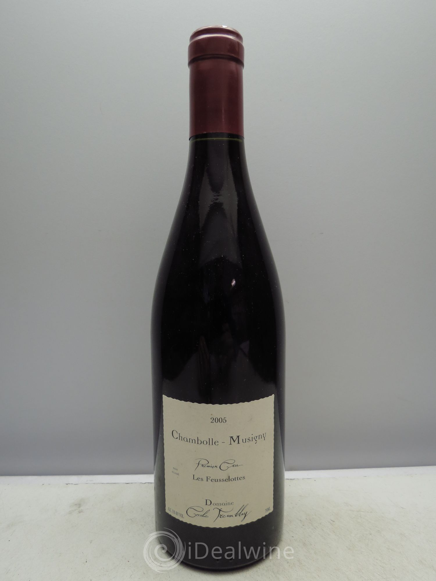 Chambolle-Musigny 1er Cru Cécile Tremblay 2005 - Lot de 1 bouteille - 0