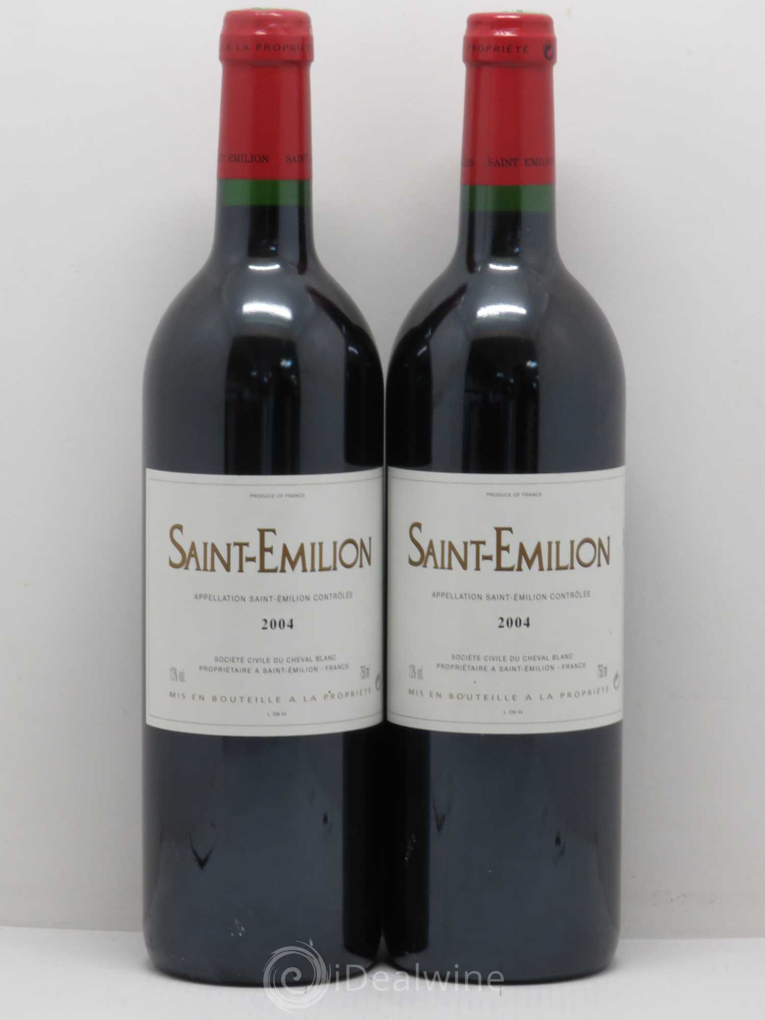 Saint-Émilion Du Cheval Blanc 2004 - Lot de 5 bouteilles - 2