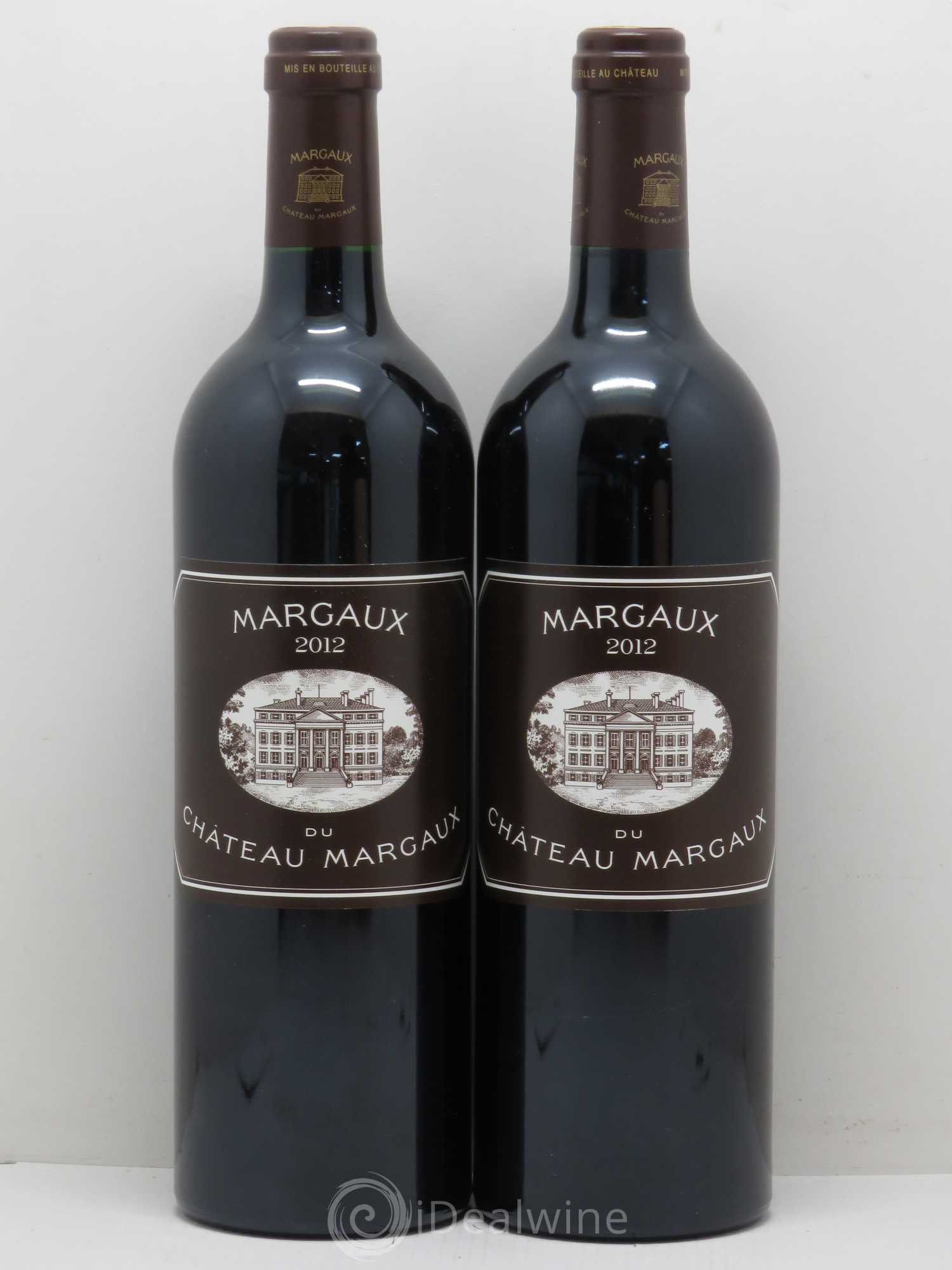 Bordeaux Margaux du Château Margaux 2012 - Lot de 5 bouteilles - 2