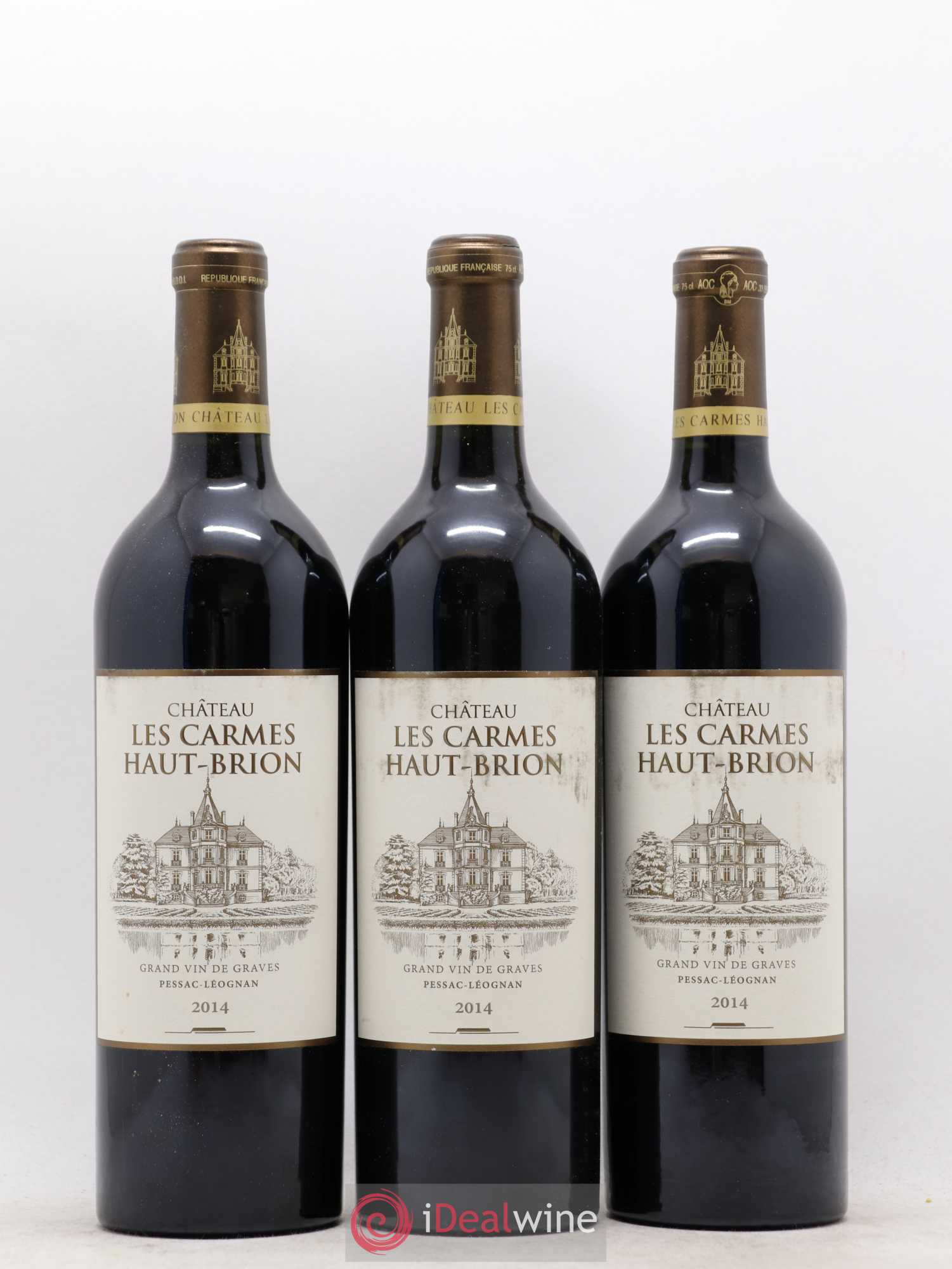 Château Les Carmes Haut-Brion 2014 - Lot de 6 bouteilles - 1