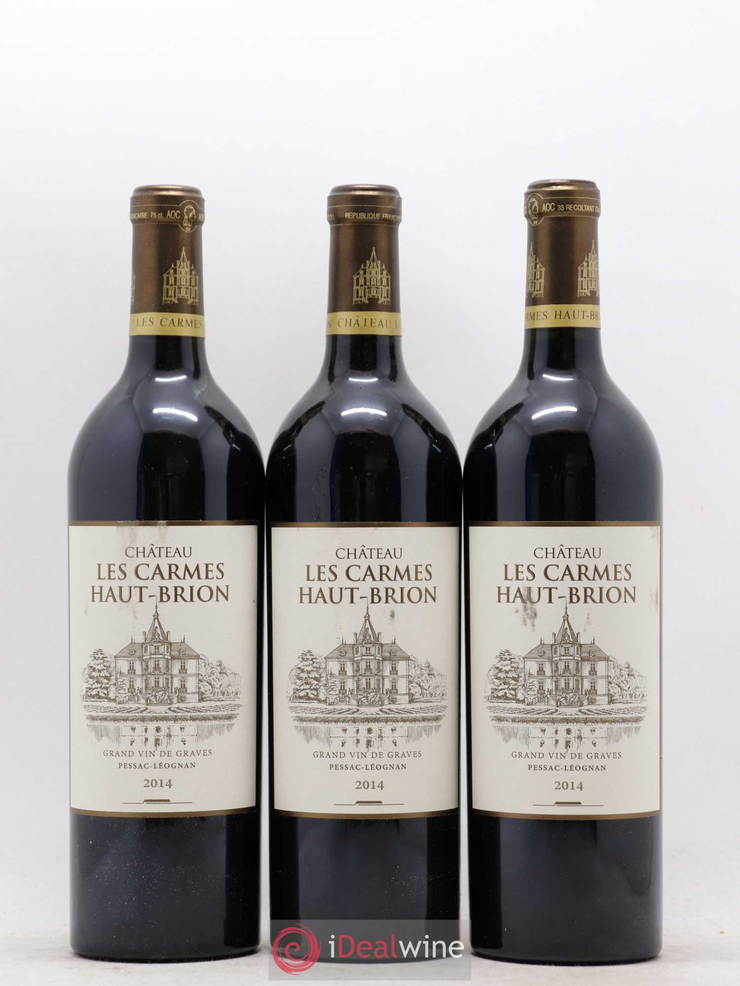 Château Les Carmes Haut-Brion 2014 - Lot de 6 bouteilles - 2