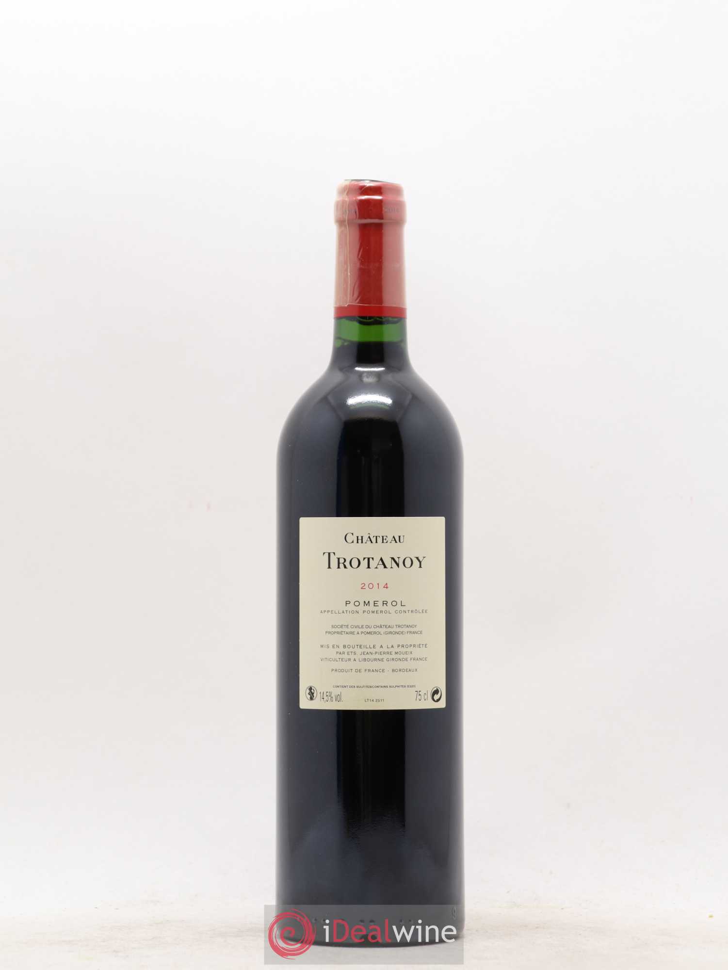 Château Trotanoy 2014 - Lot de 1 bouteille - 1