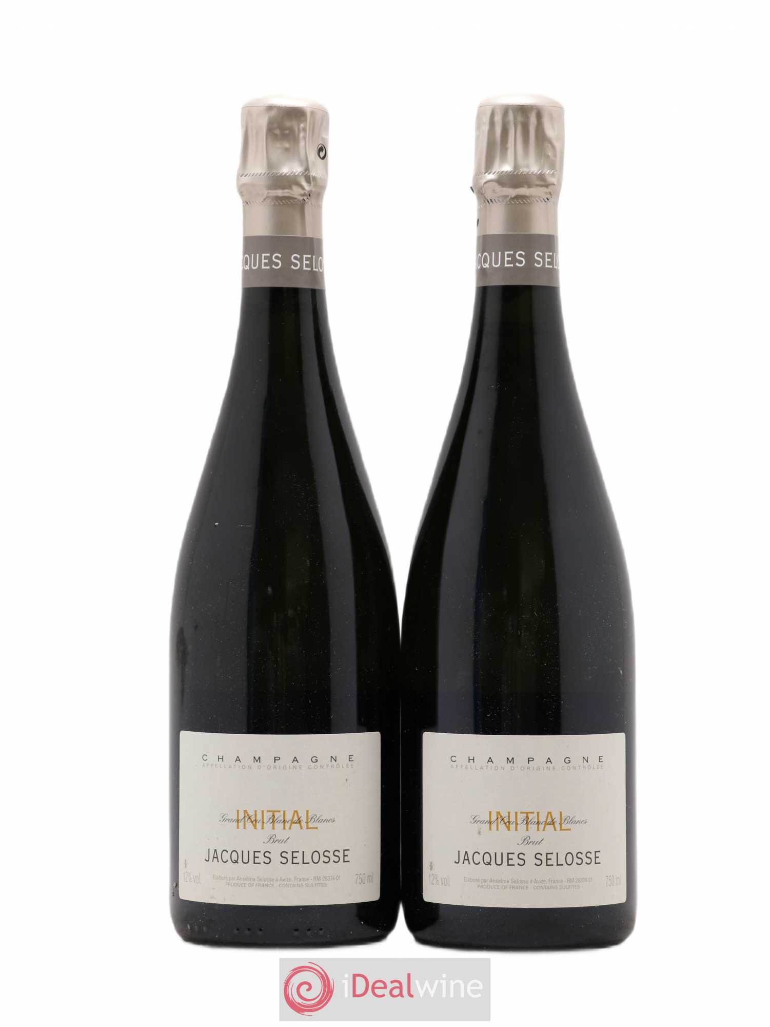 Initial Brut Jacques Selosse - Lot de 2 bouteilles - 0