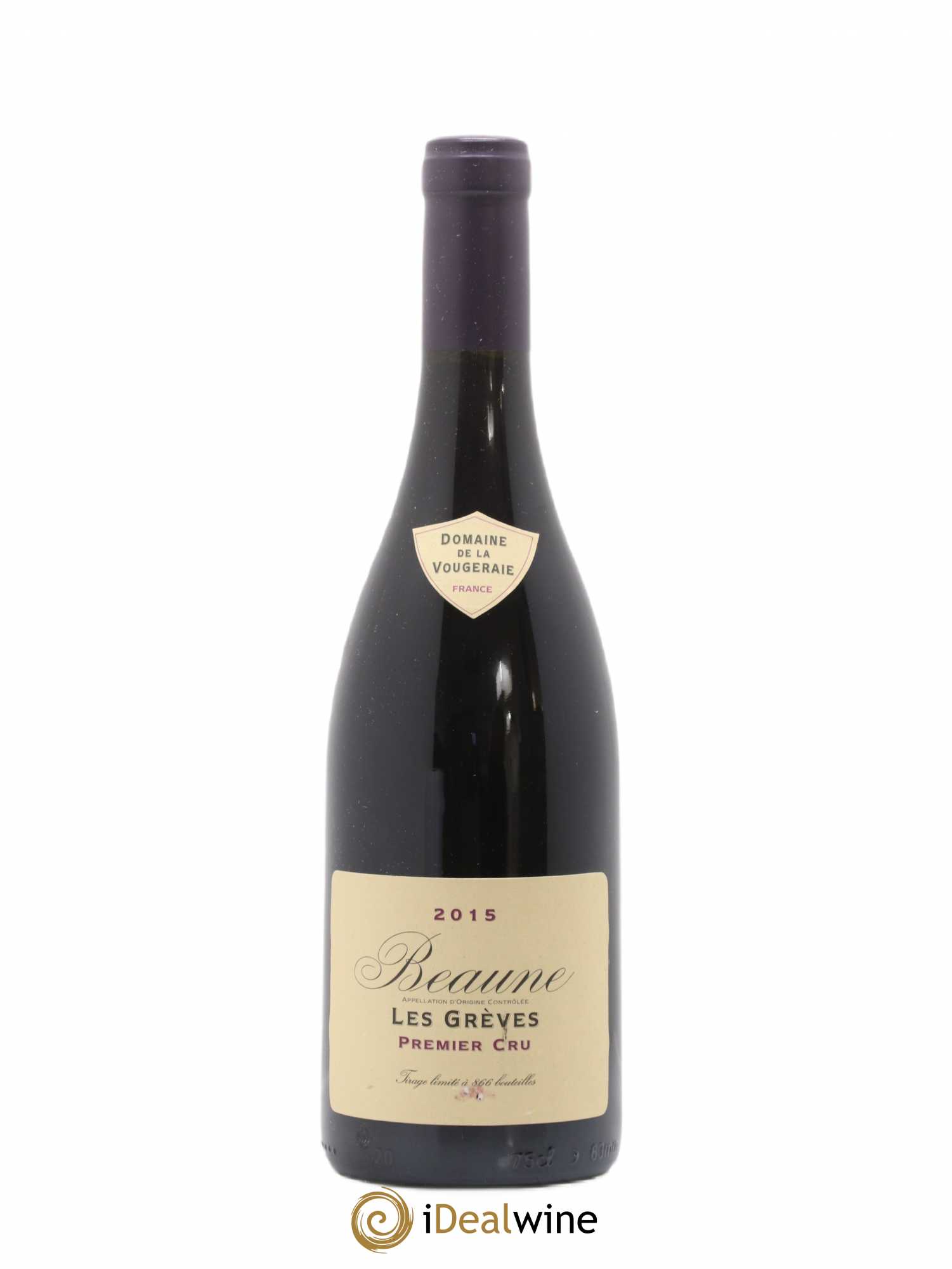 Beaune 1er Cru Les Grèves La Vougeraie 2015 - Lot de 1 bouteille - 0