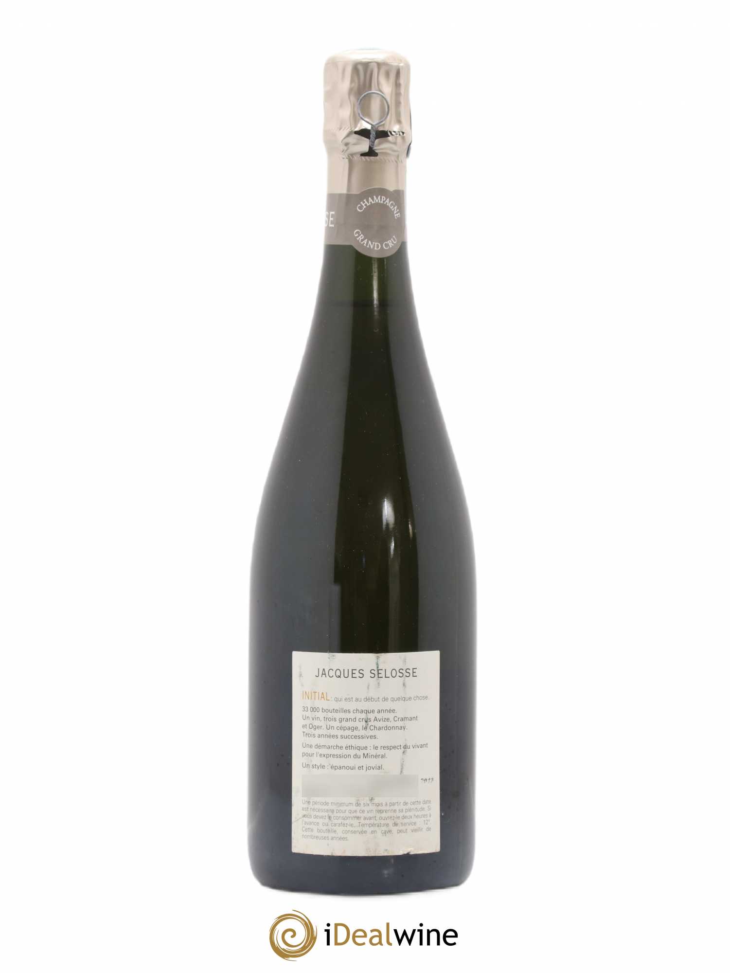 Initial Brut Jacques Selosse - Lot de 1 bouteille - 1