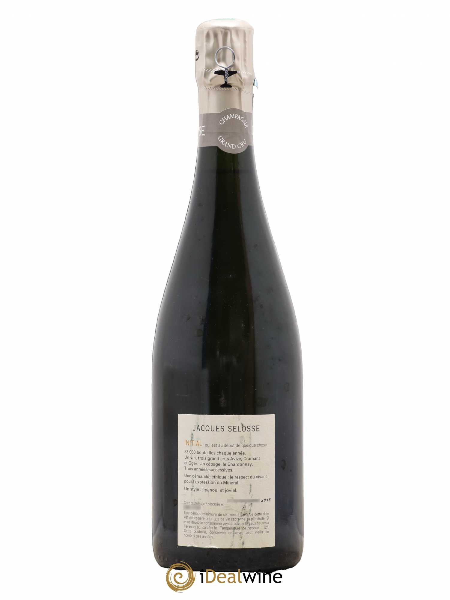 Initial Brut Jacques Selosse - Lot de 1 bouteille - 1