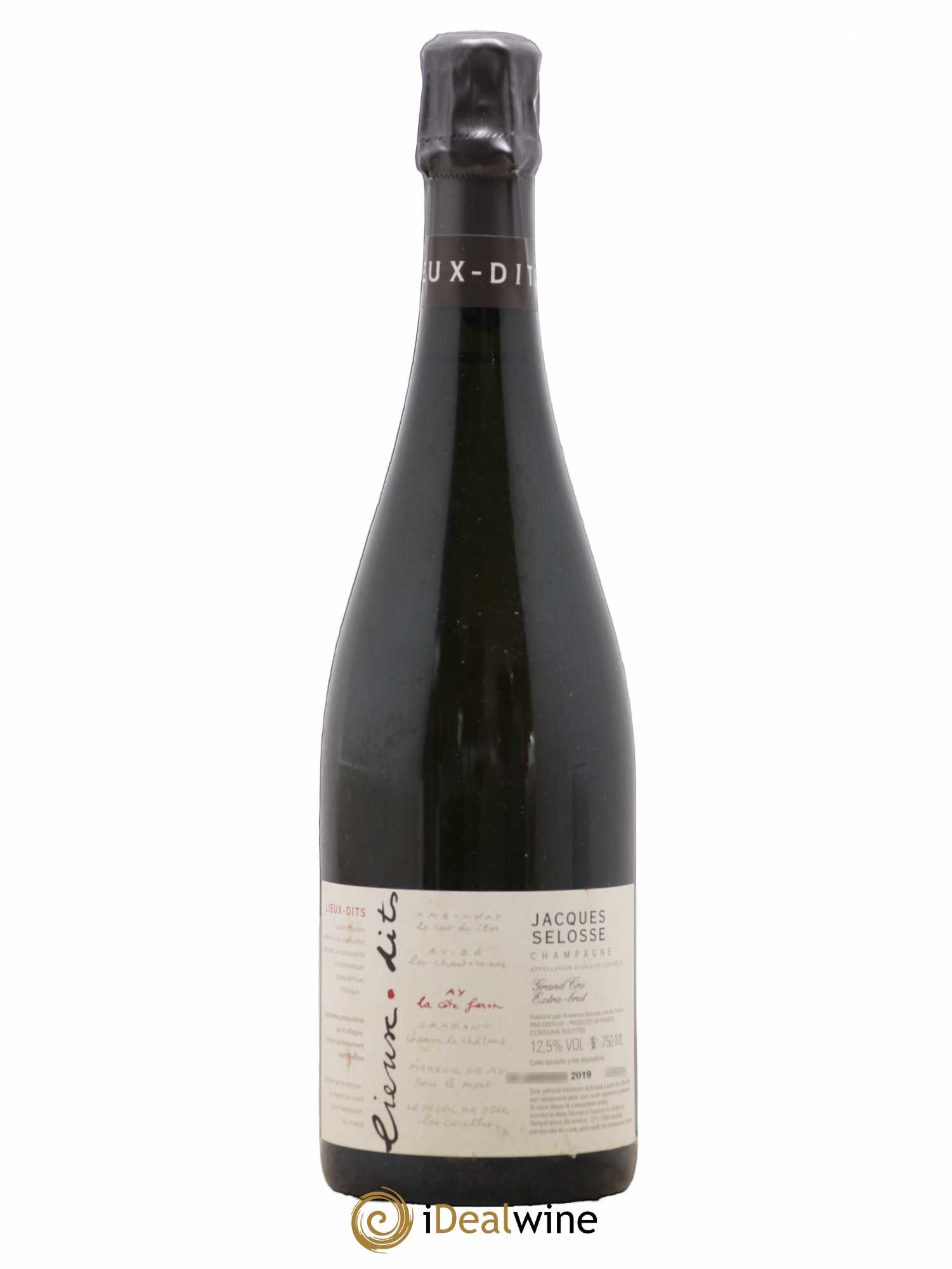 La Côte Faron Blanc de Noirs Grand Cru Extra-Brut Jacques Selosse - Lot de 1 bouteille - 0