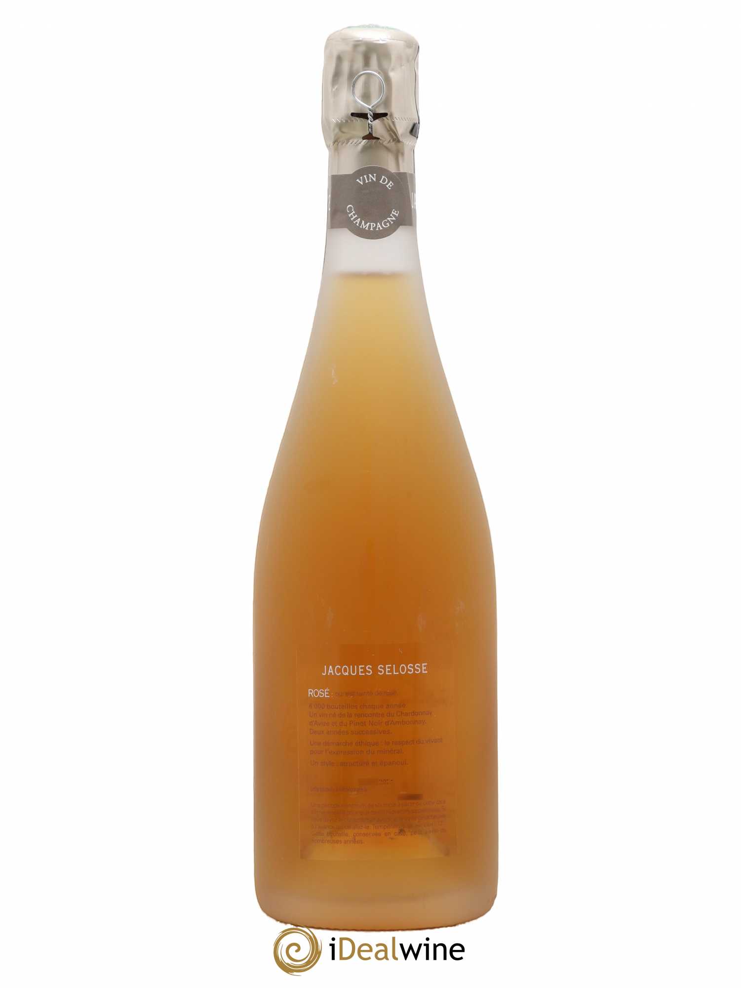 Rosé Brut Jacques Selosse - Lot de 1 bouteille - 1