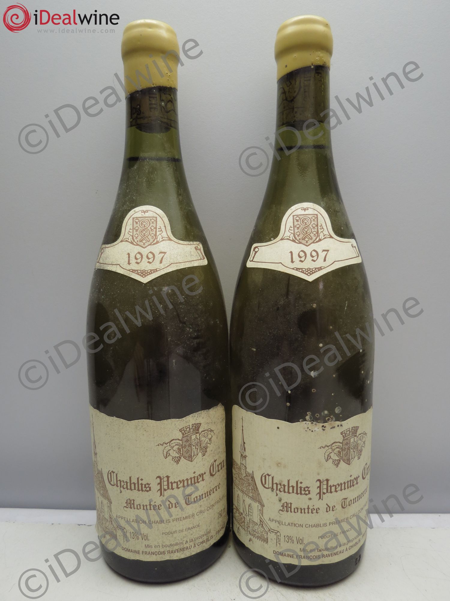 Chablis 1er Cru Montée de Tonnerre Raveneau (Domaine) 1997 - Lot de 2 bouteilles - 0