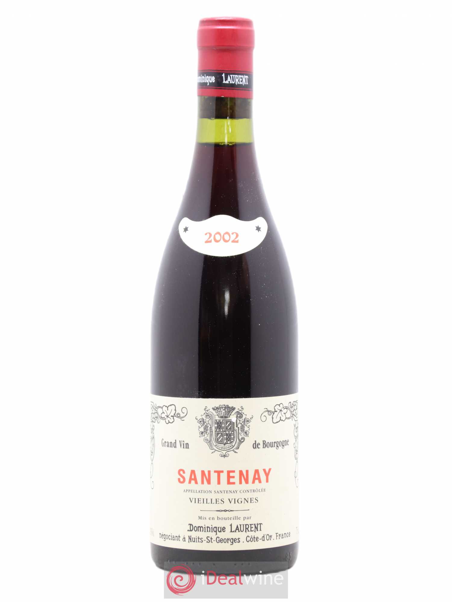 Santenay Vieilles Vignes Dominique Laurent 2002 - Lot de 1 bouteille - 0