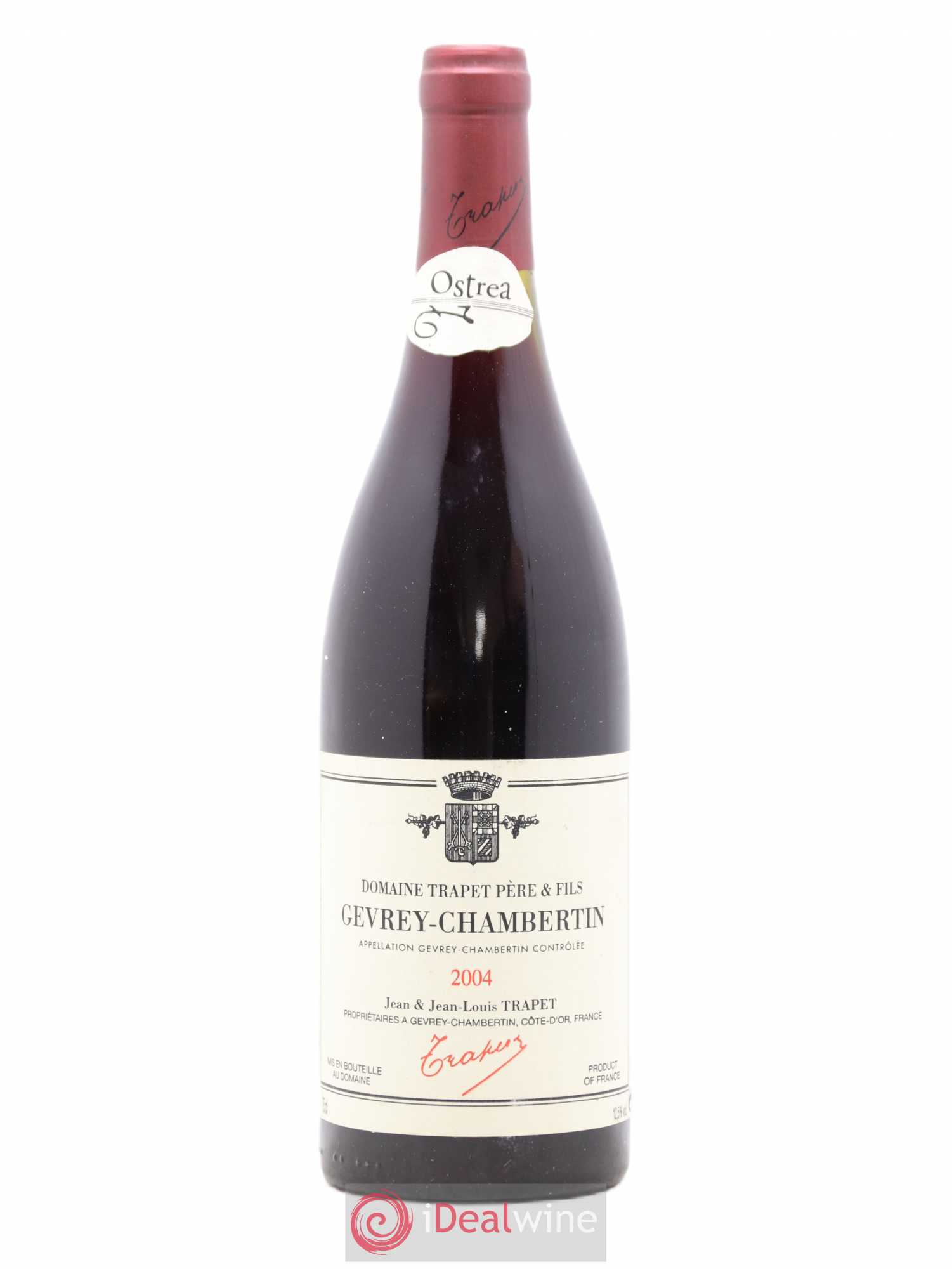 Gevrey-Chambertin Ostrea Domaine Trapet 2004 - Lot de 1 bouteille - 0