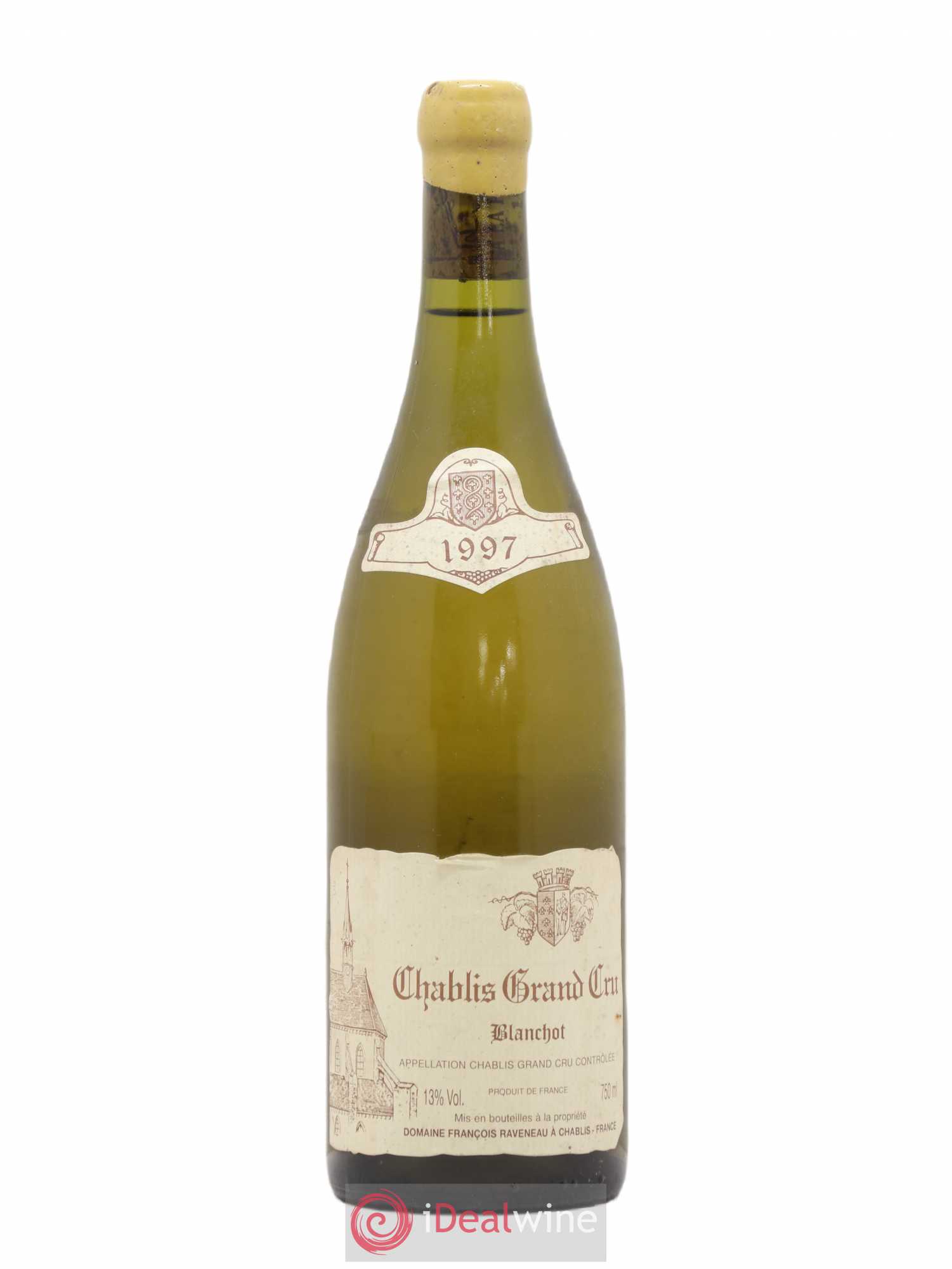 Chablis Grand Cru Blanchot Raveneau (Domaine) 1997 - Lot de 1 bouteille - 0