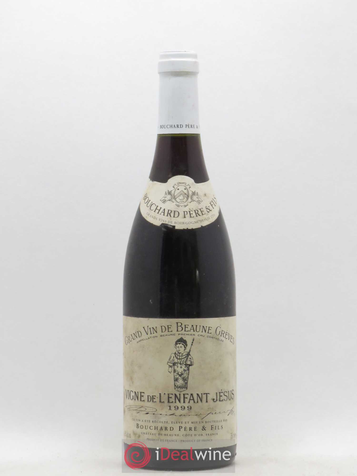 Beaune 1er Cru Grèves - Vigne de l'Enfant Jésus Bouchard Père & Fils 1999 - Lot de 1 bouteille - 0