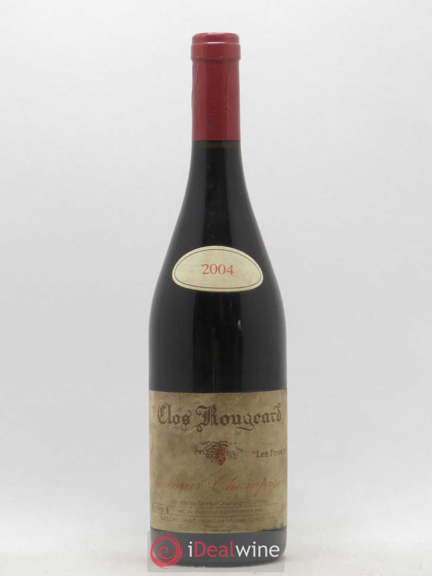 Saumur-Champigny Les Poyeux Clos Rougeard 2004 - Lot de 1 bouteille - 0