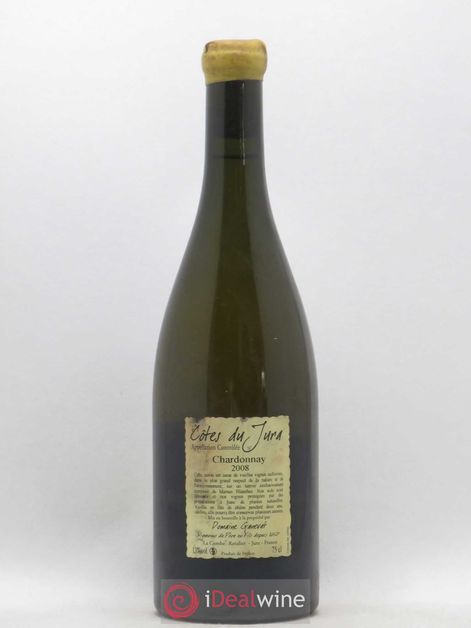 Côtes du Jura Les Grands Teppes Vieilles Vignes Jean-François Ganevat (Domaine) 2008 - Lot de 1 bouteille - 1