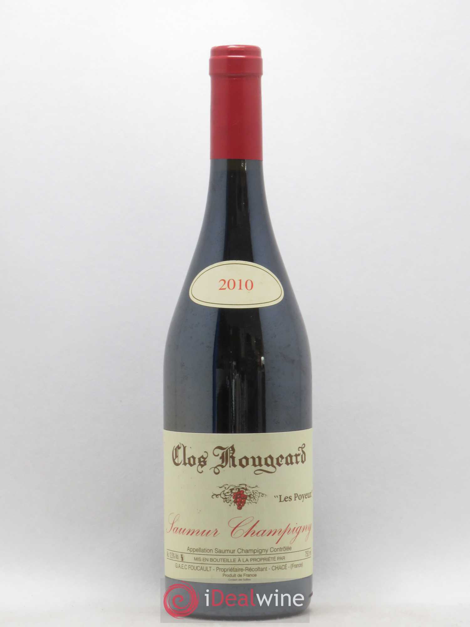 Saumur-Champigny Les Poyeux Clos Rougeard 2010 - Lot de 1 bouteille - 0