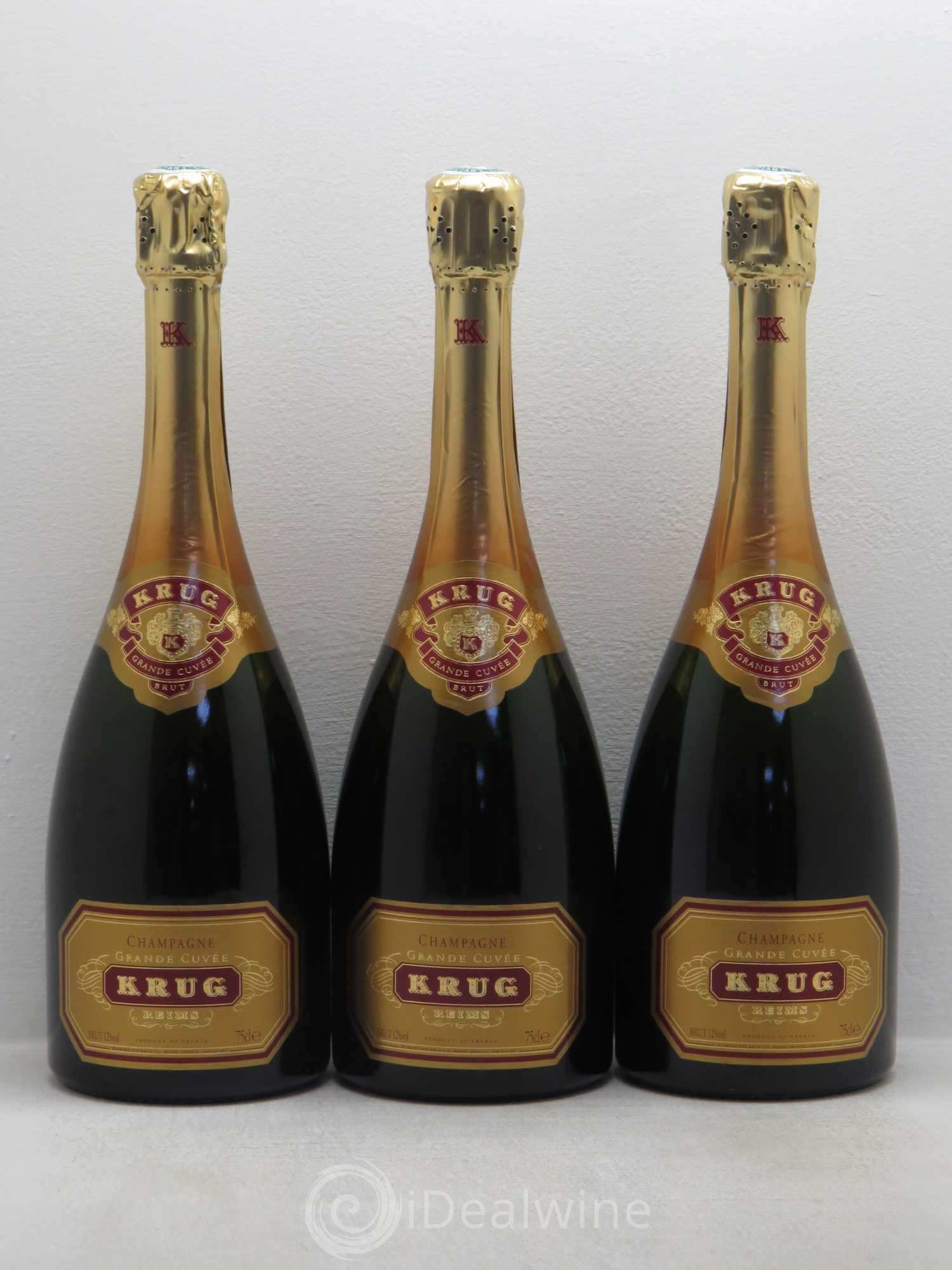 Grande Cuvée Brut Krug - Lot de 3 bouteilles - 0