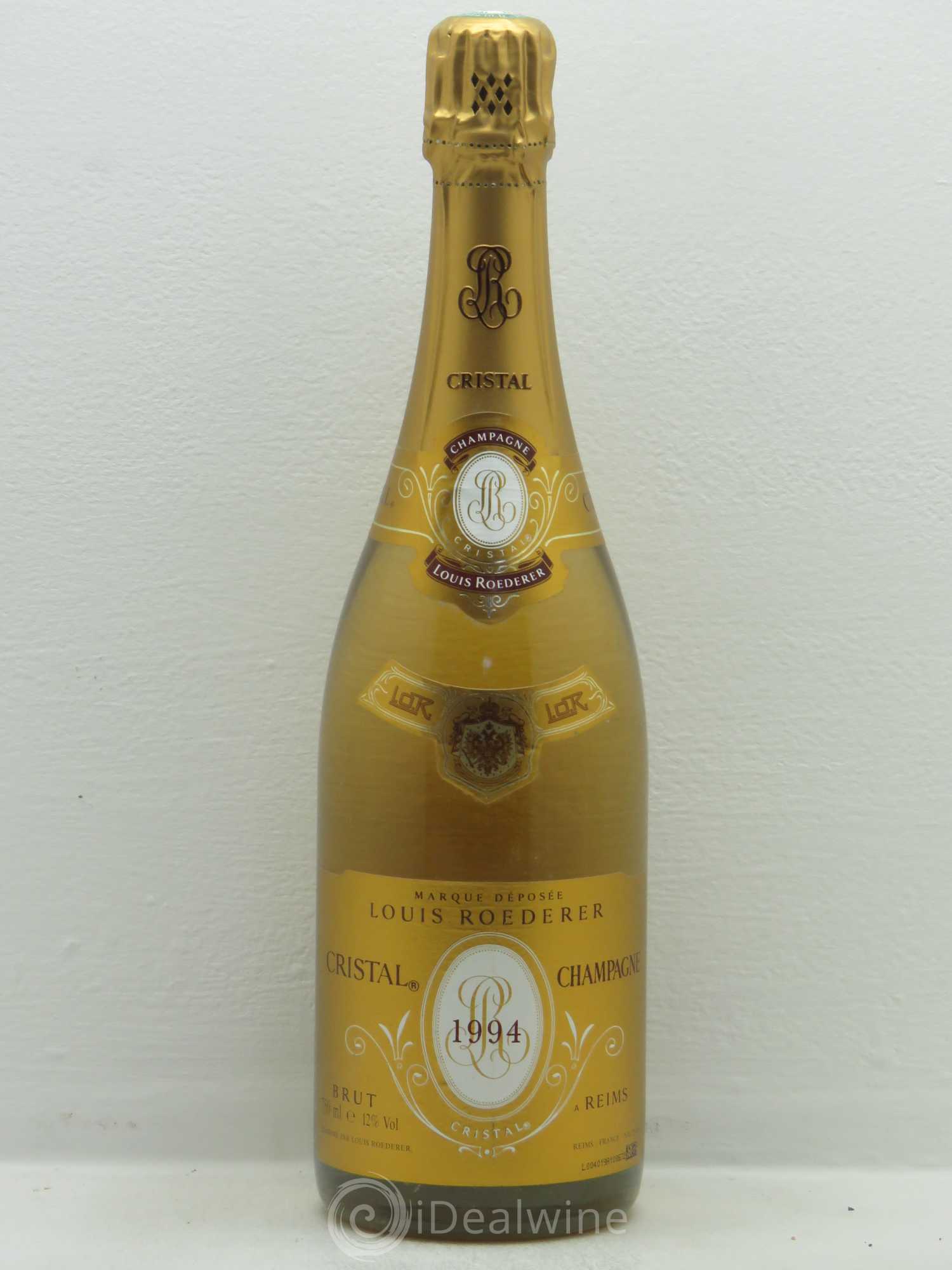 Cristal Louis Roederer 1994 - Lot de 1 bouteille - 0