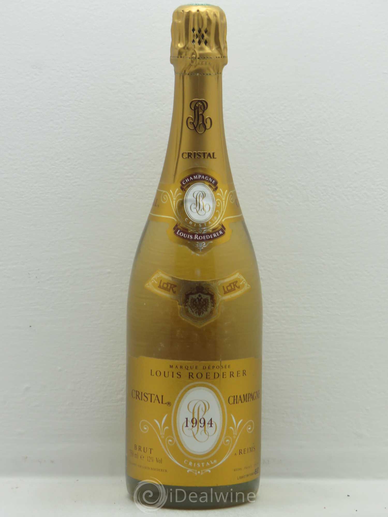 Cristal Louis Roederer 1994 - Lot de 1 bouteille - 0