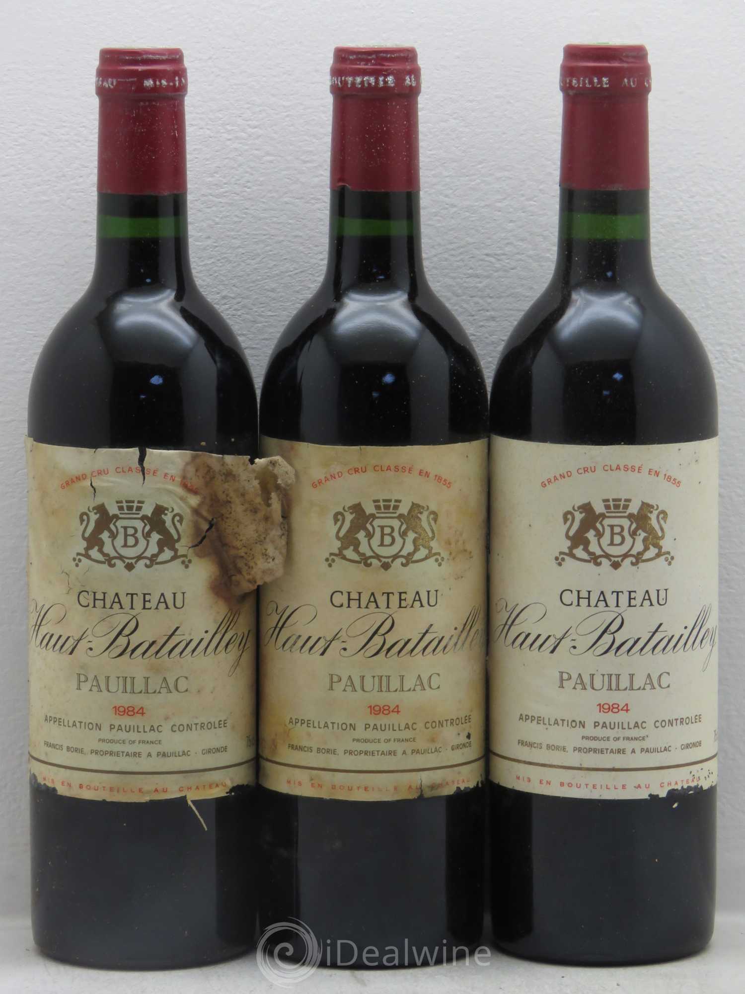 Château Haut Batailley 5ème Grand Cru Classé 1984 - Lot de 12 bouteilles - 2