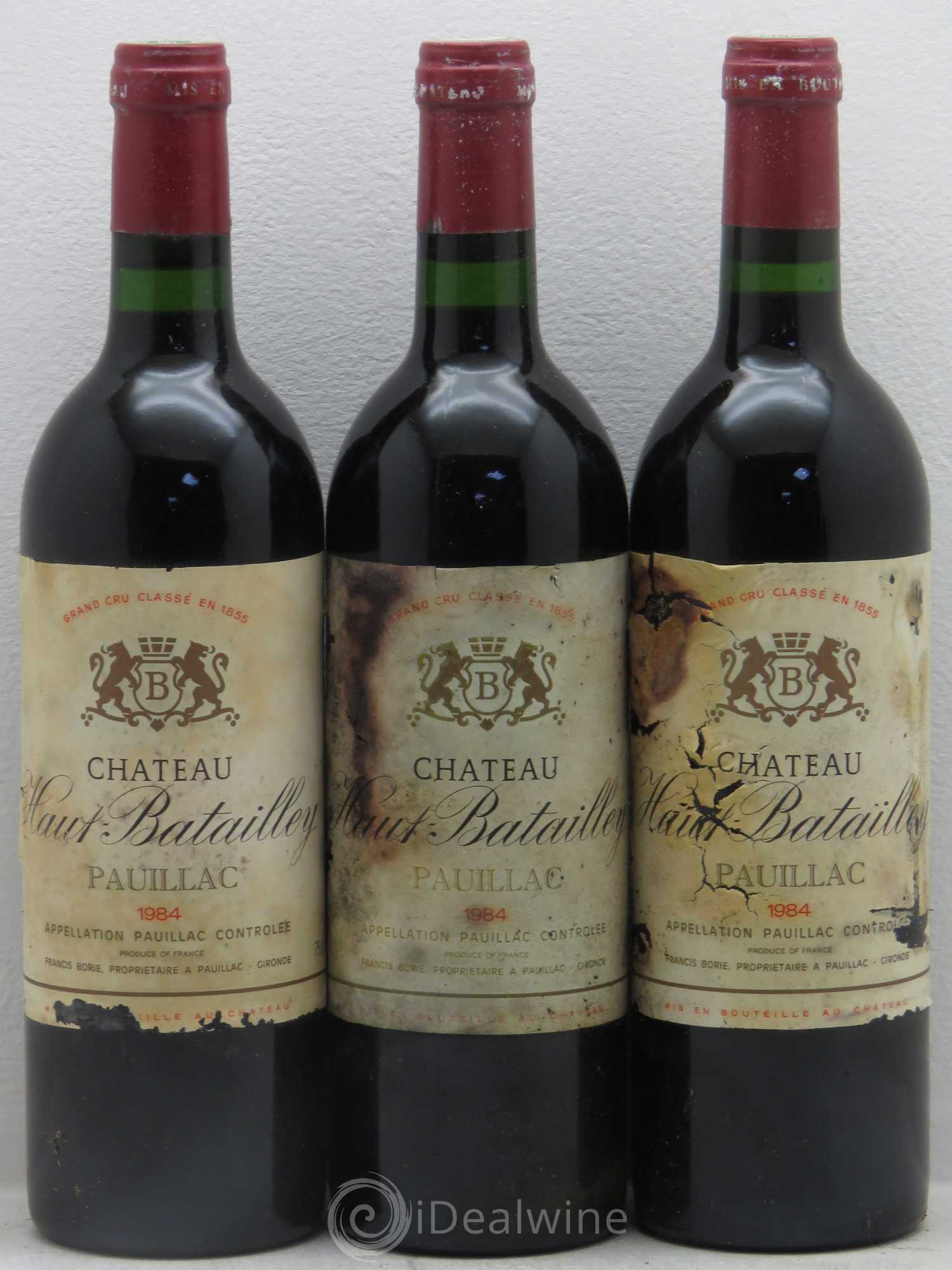 Château Haut Batailley 5ème Grand Cru Classé 1984 - Lot de 12 bouteilles - 4
