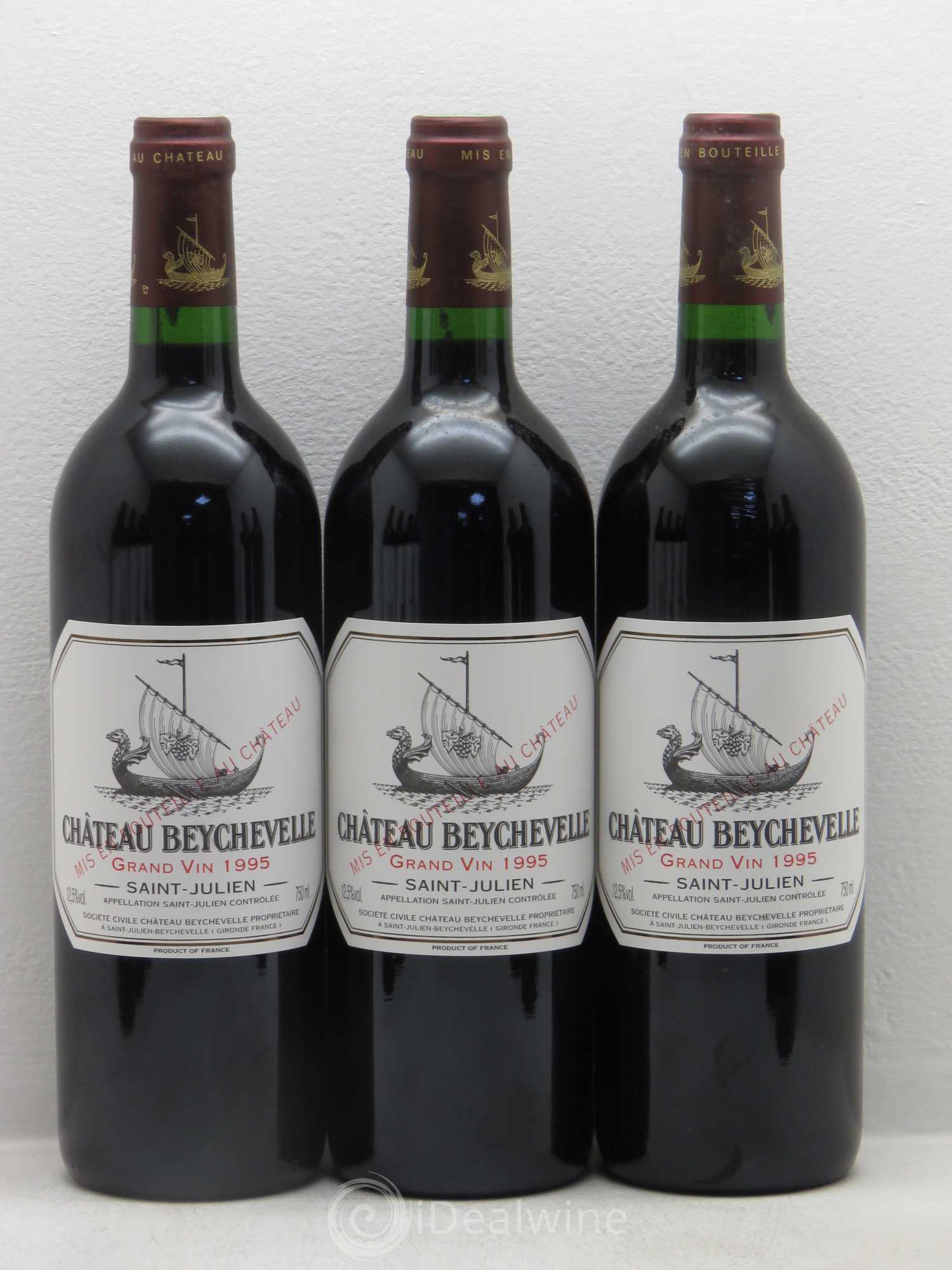 Château Beychevelle 4ème Grand Cru Classé 1995 - Lot de 12 bouteilles - 2