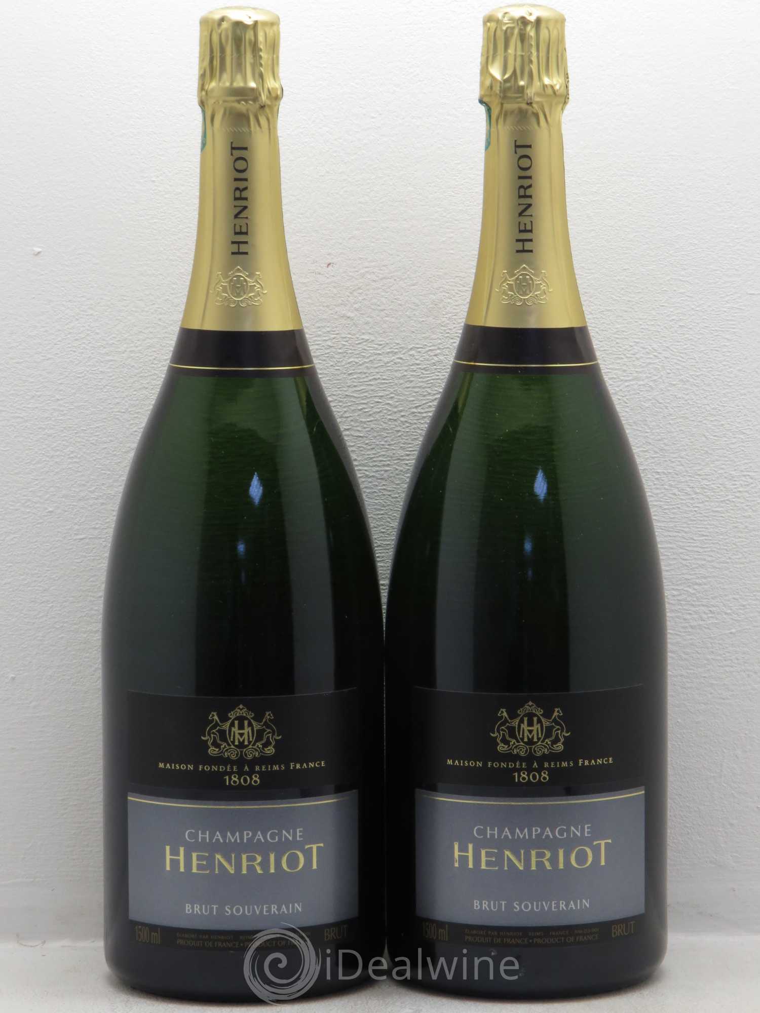Brut Millésimé Henriot - Lot de 2 magnums - 0